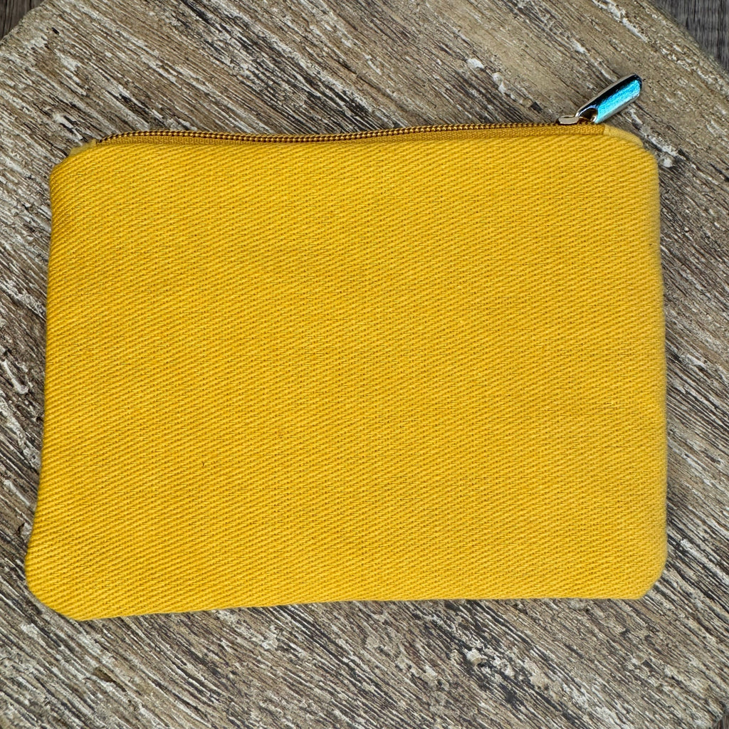Beaded Coin Purse Gold Coffee Latte Wallet Travel Pouch Womens Accessories NEW!