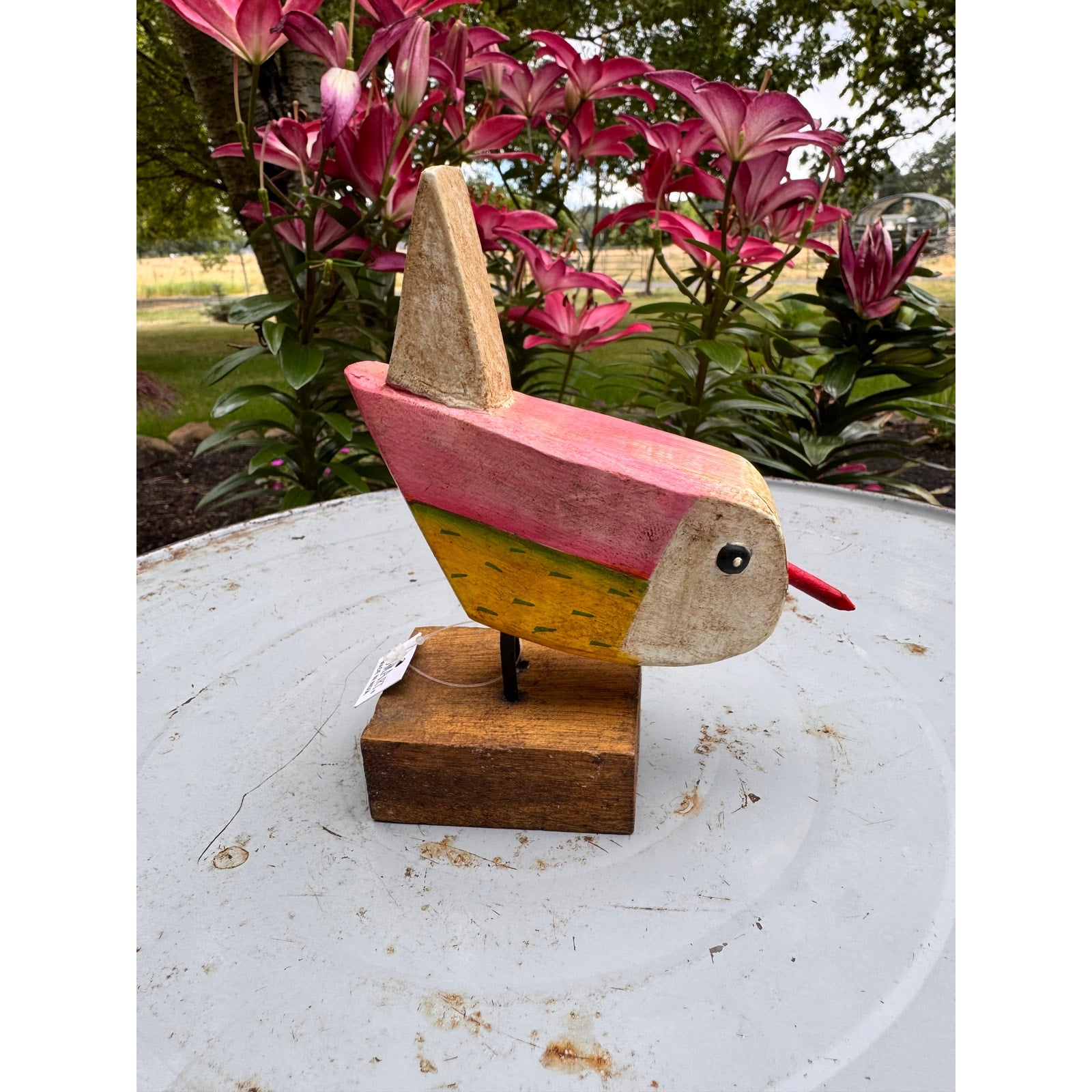 Wood Bird Set Songbirds Set of 3 Home Decor Bundle Handpainted Bird Lover Gift