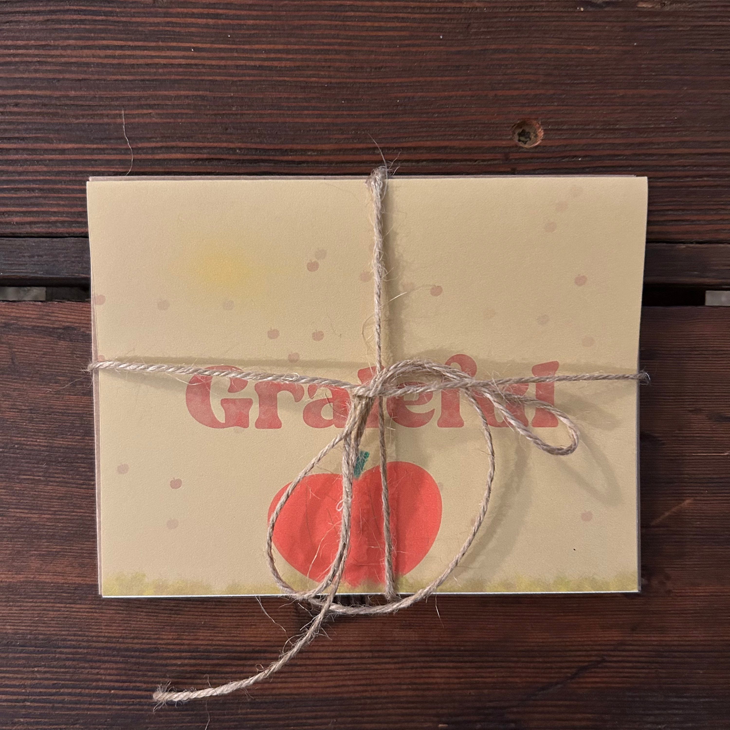 Grateful Greeting Cards Fall Autumn Cards Tablescape Ideas for Thanksgiving image 1
