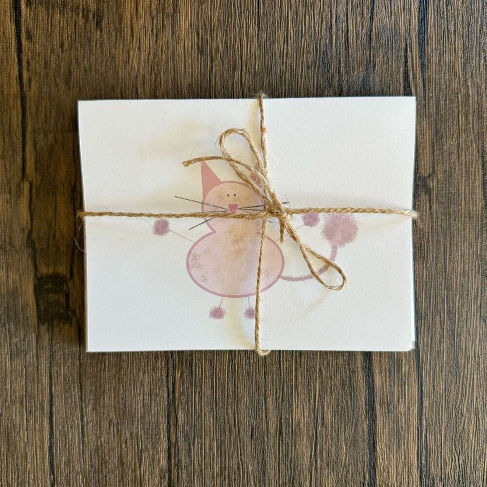 Copied - Greeting Cards Blank Cards for Cat Lover Cards Stationery Handcrafted Kitty Cat