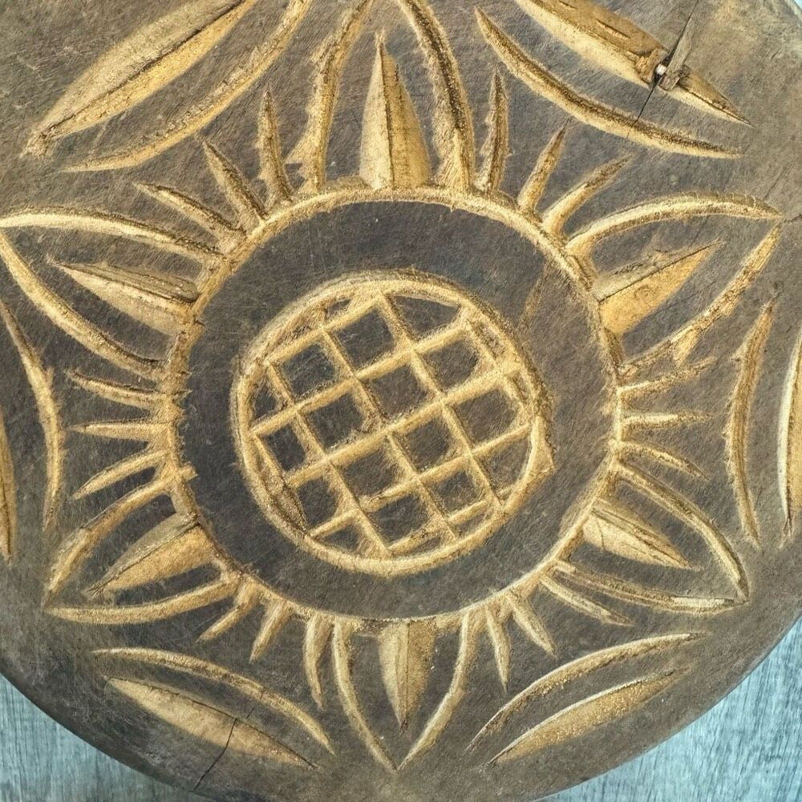 Rustic Wood Home Decor Large Chaklota  FAST SHIP NEW