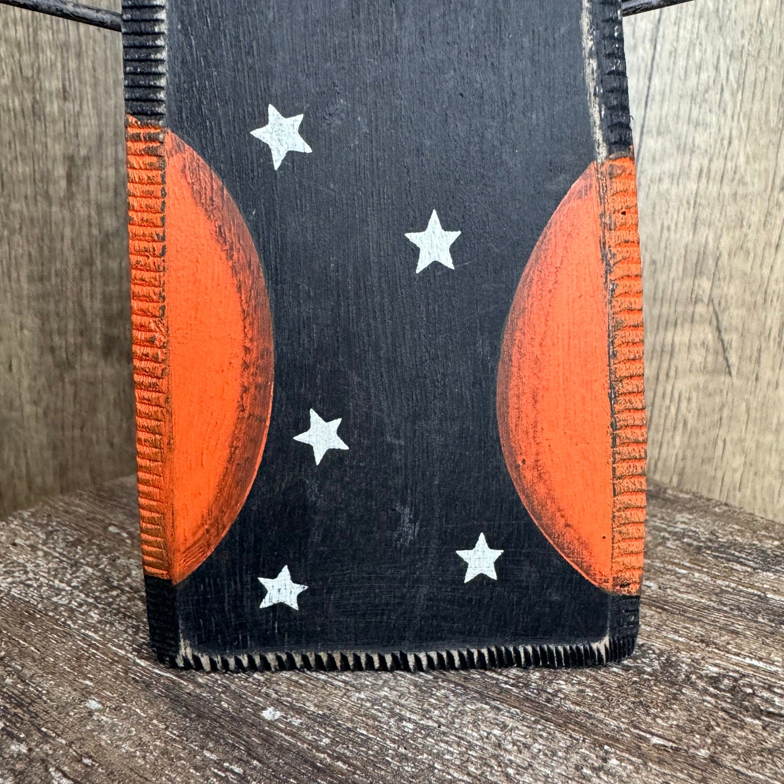 Rustic Halloween Home Decor Sitter Wood Owl Owls Fall Autumn FAST SHIP NEW