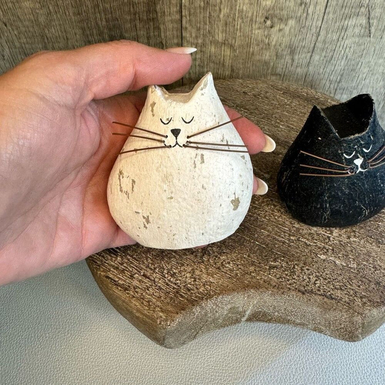 Rustic Kittens Sitter Wood Home Decor Cat Lover Gift FAST SHIP NEW