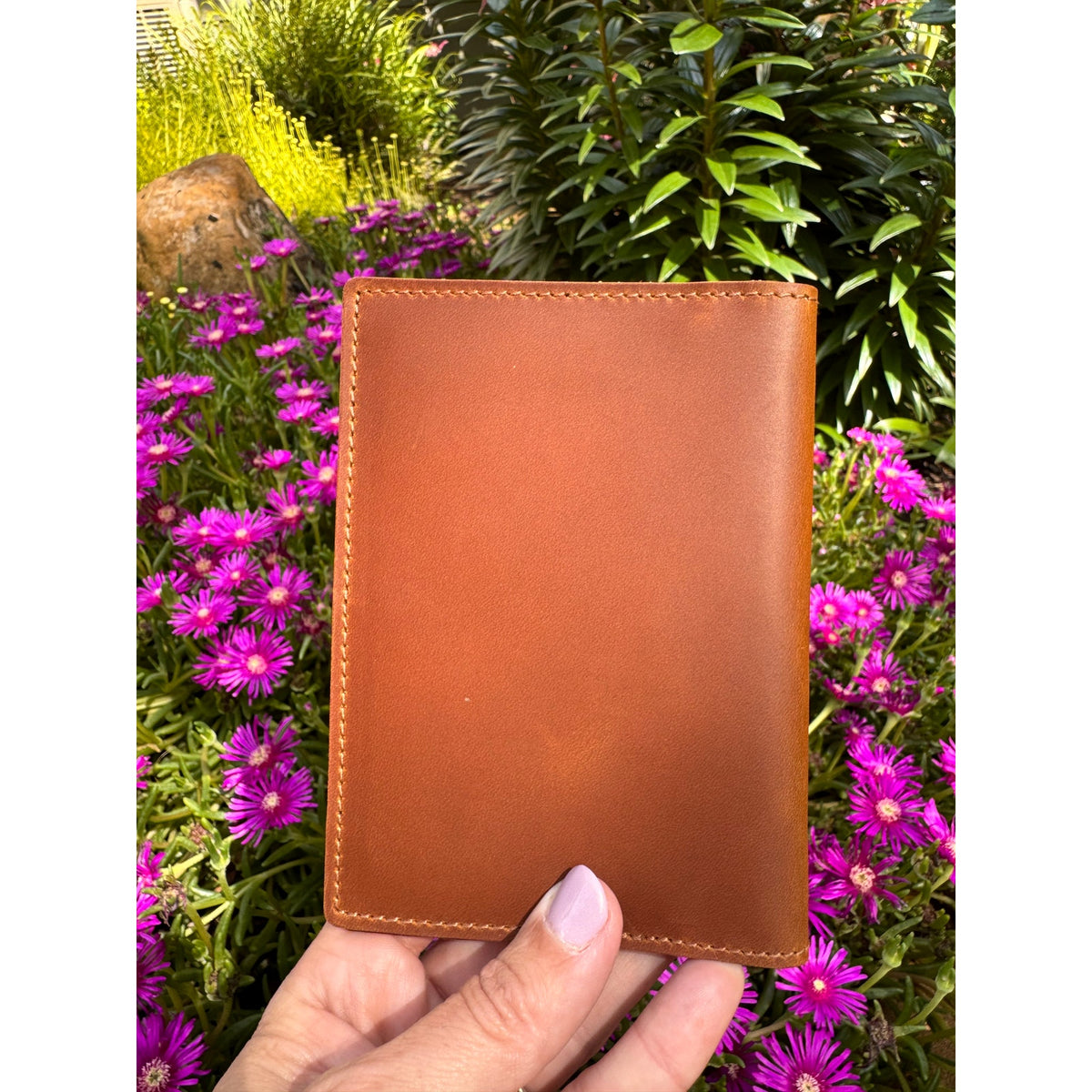 Genuine Leather Passport Holder TEDDY BEAR BROWN PASSPORT Wallet NEW FAST SHIP