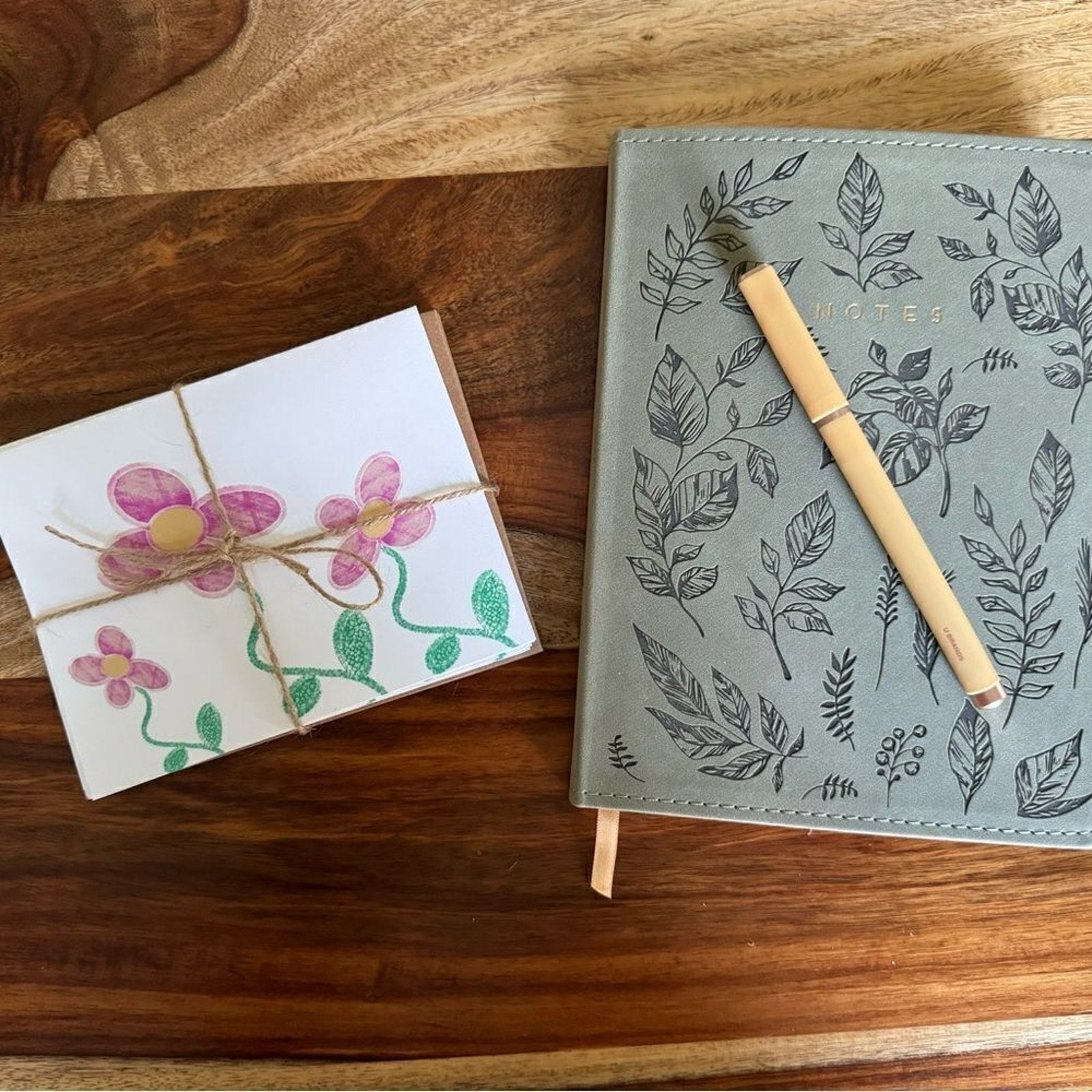 Spring Flowers Set of 6 Greeting Cards Blank Note Cards Encouragement Gift Idea