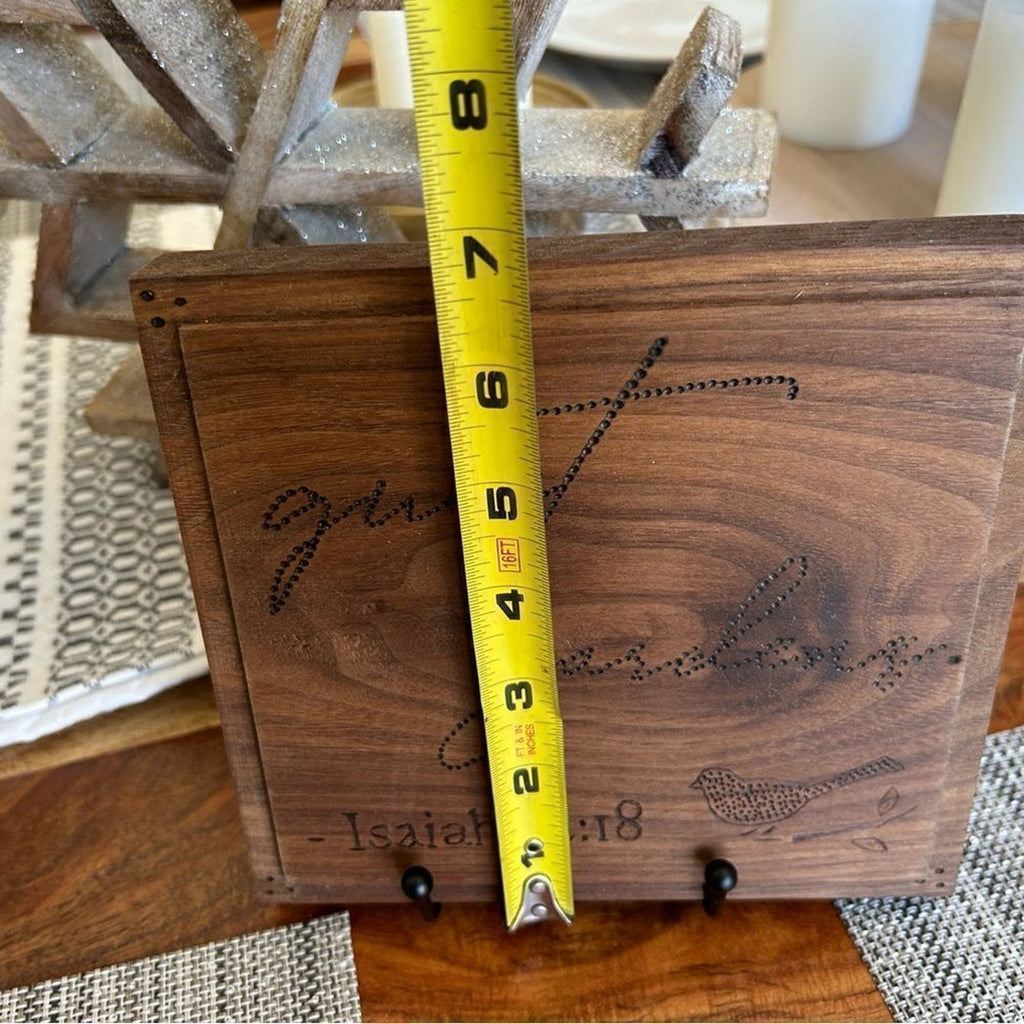 Kitchen Trivet Hot Plate Holder Hot Pad Custom Made Gift Bible Verse