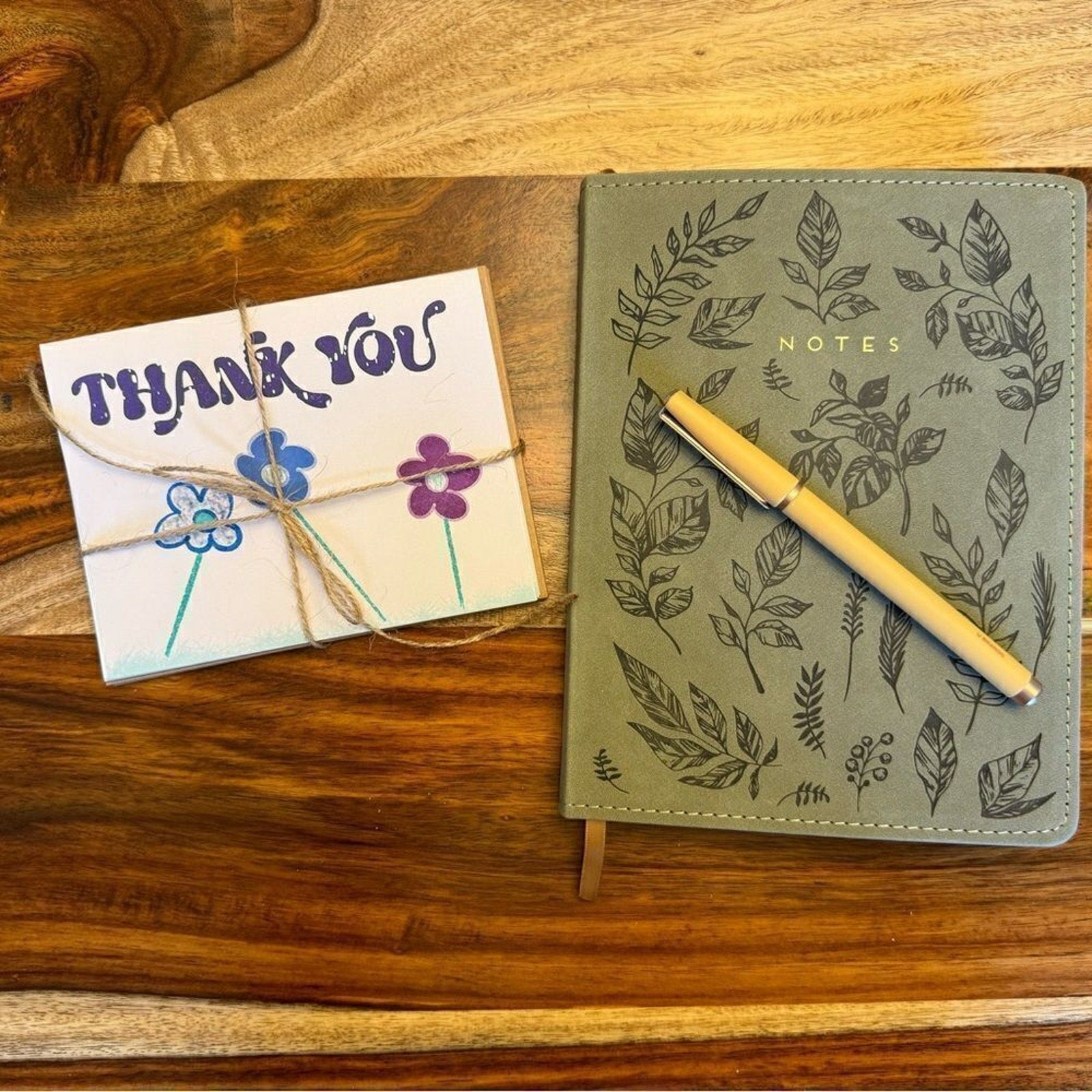 Thank You Cards Greeting Cards Blank Notes for Gift Friends Set of 6 & Envelopes