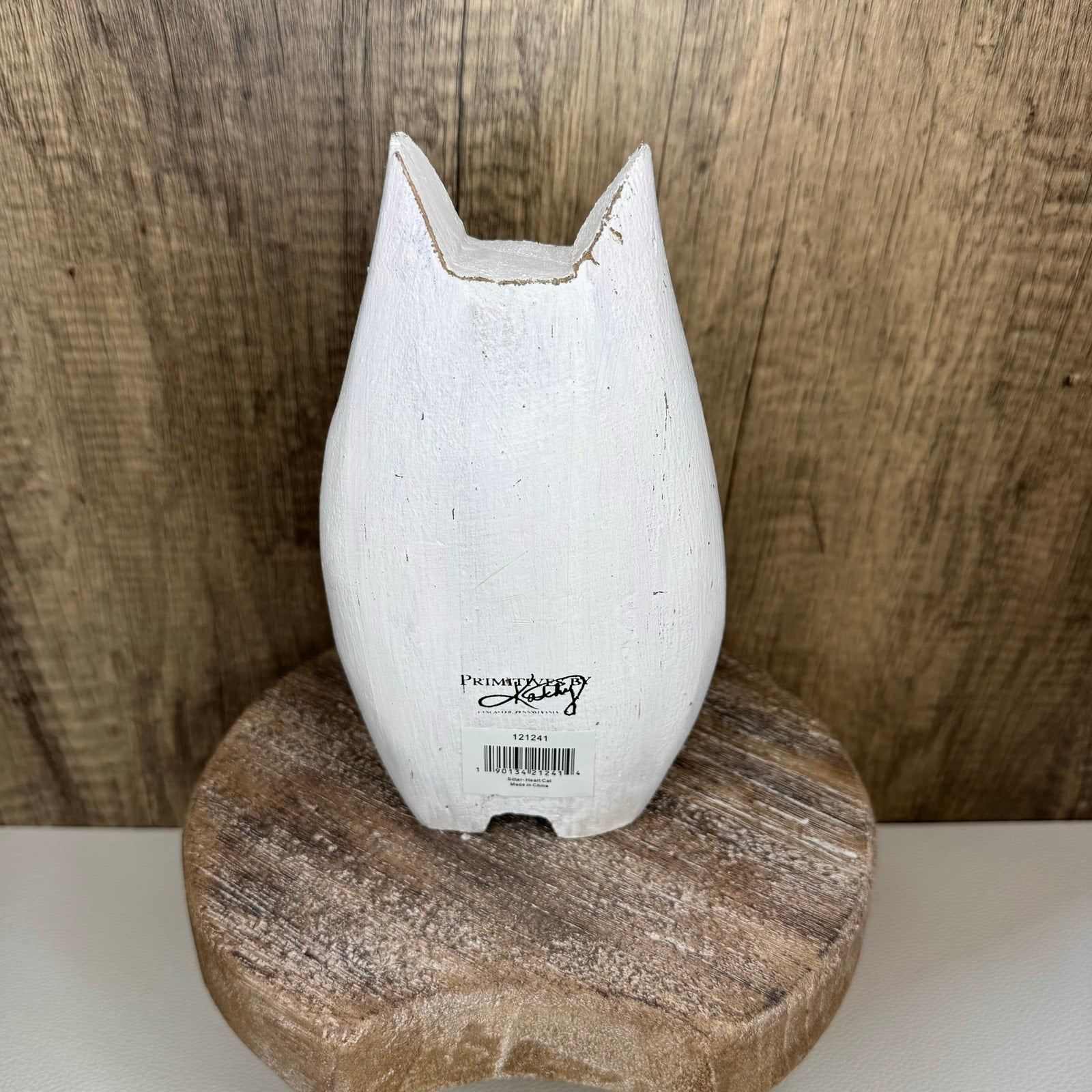 Rustic Cat Shelf Sitter Wood Love Home Decor Boho Home FAST SHIP