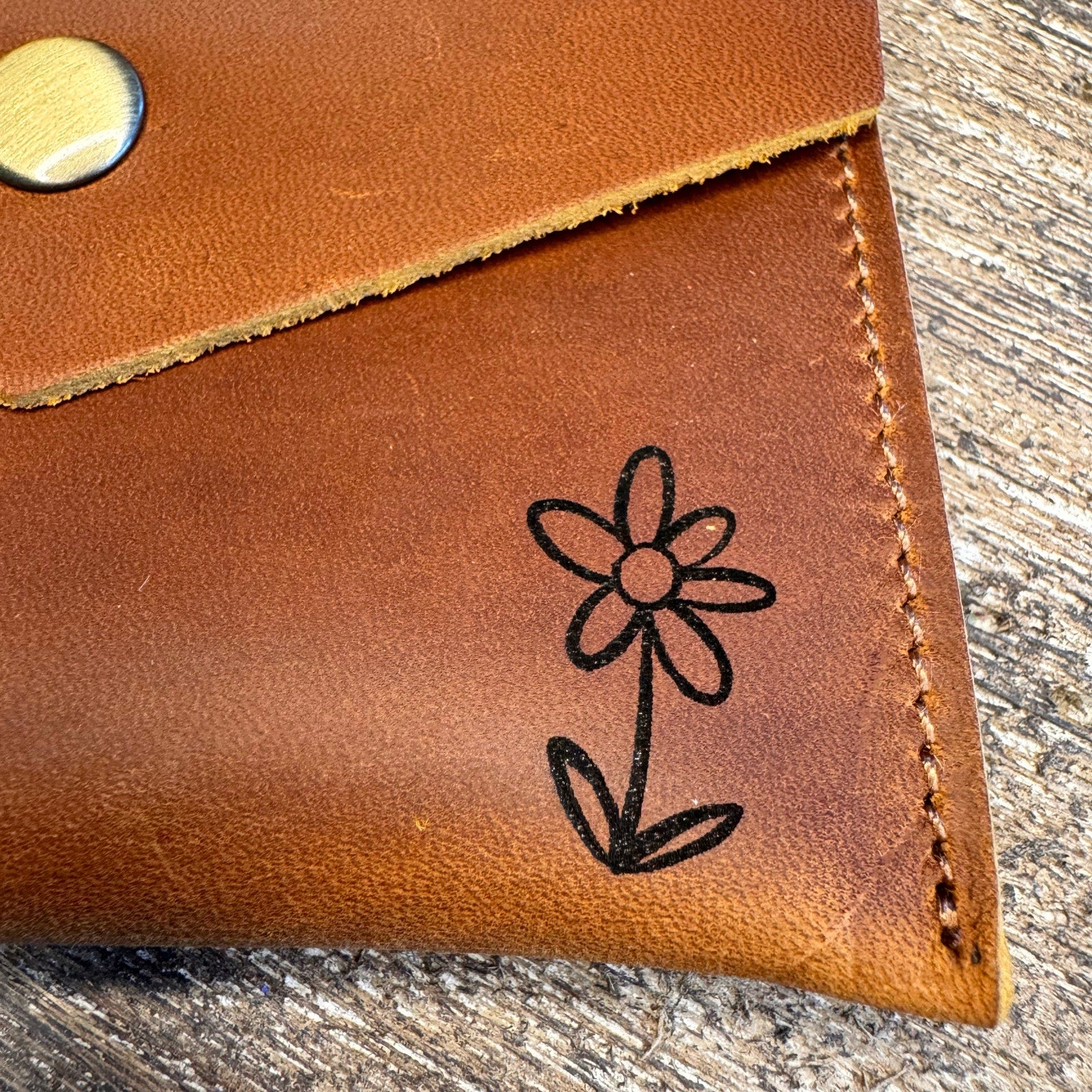 Genuine Leather Wallet  LIGHT BROWN Credit Card Holder Wallet NEW FAST SHIP