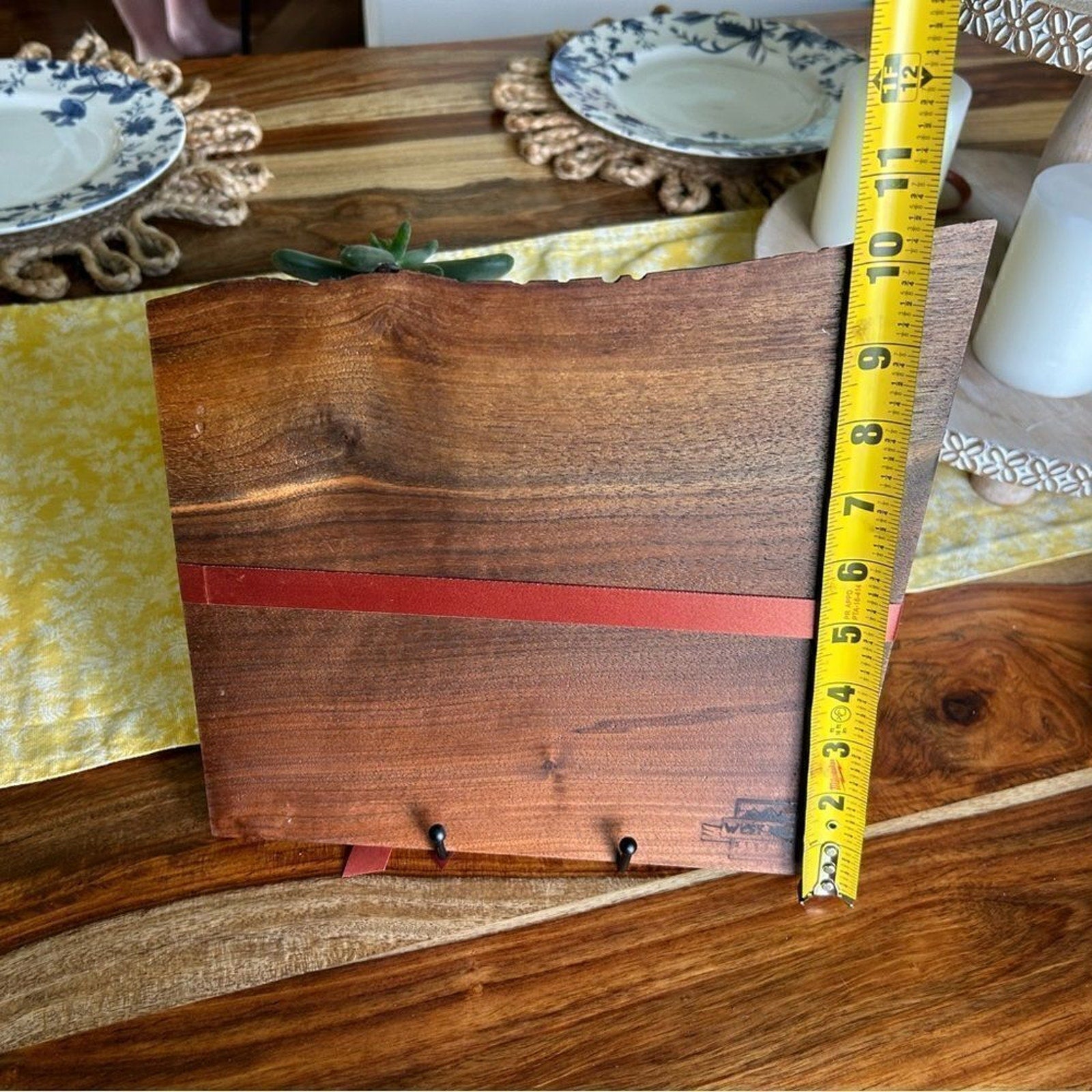 Custom Made Cutting Board Kitchen Wood Cutting Board Handmade Art for Home