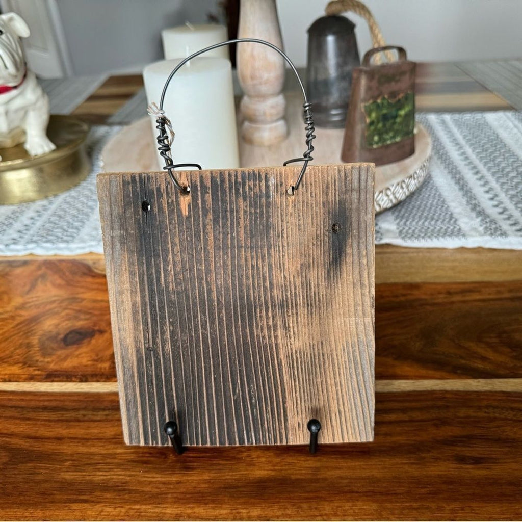 NWT Heart Home Decor Wall Hanging Office Gift Decoration Custom Made Art