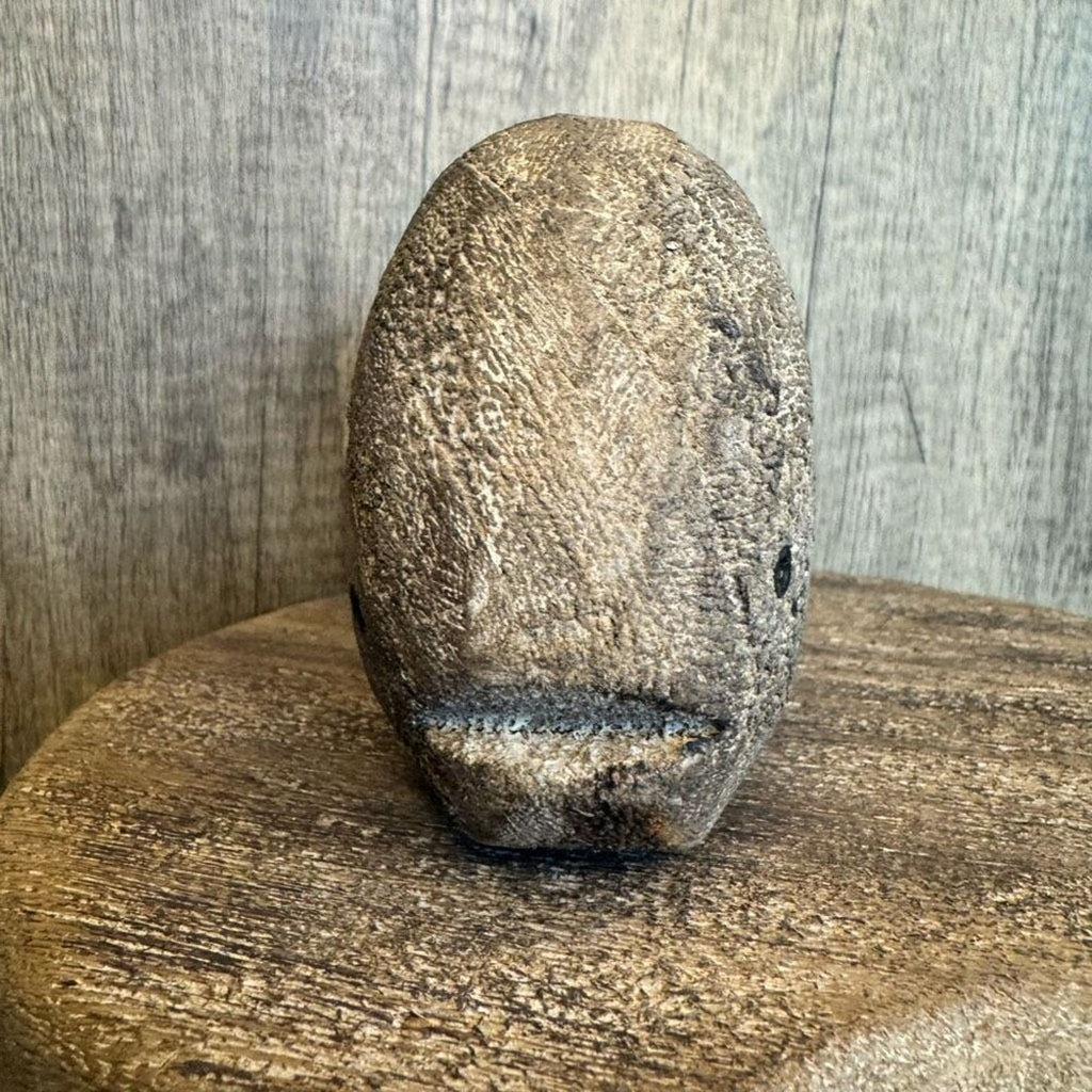 Rustic Mini Whale Sitter Wood Home Decor Beach House FAST SHIP NEW