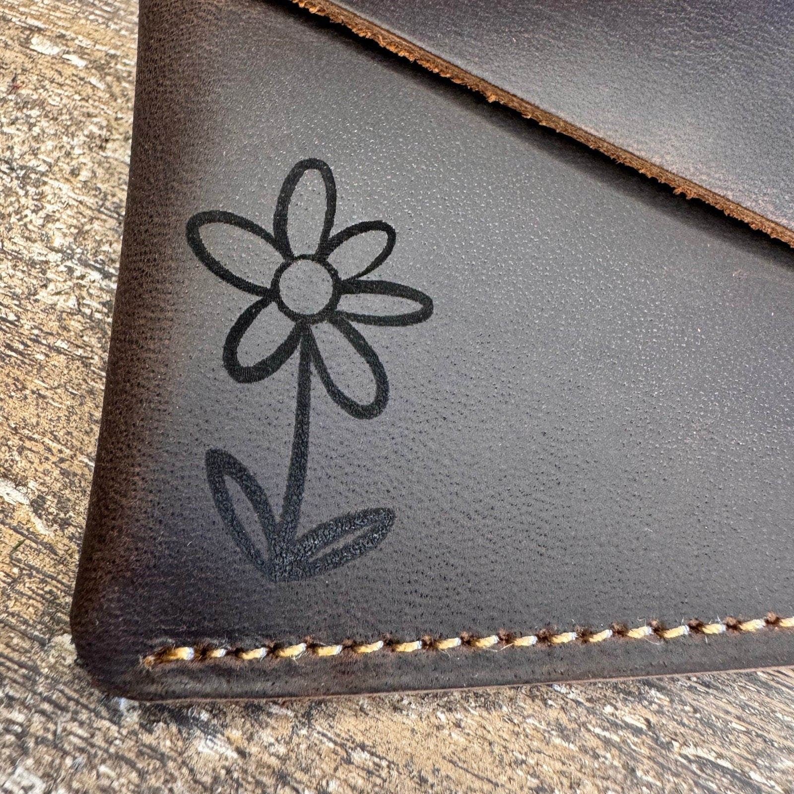 Genuine Leather Wallet  NEUTRAL BROWN Credit Card Holder Wallet NEW FAST SHIP