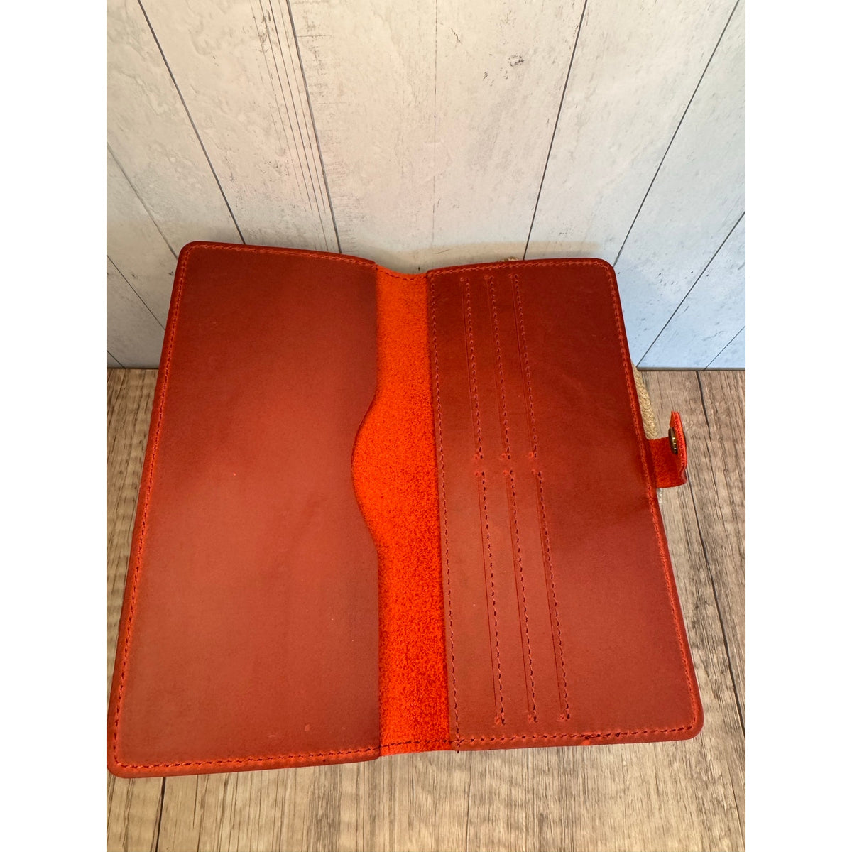 Genuine Leather Wallet RANGOON RED  Leather REAL LEATHER Wallet NEW FAST SHIP