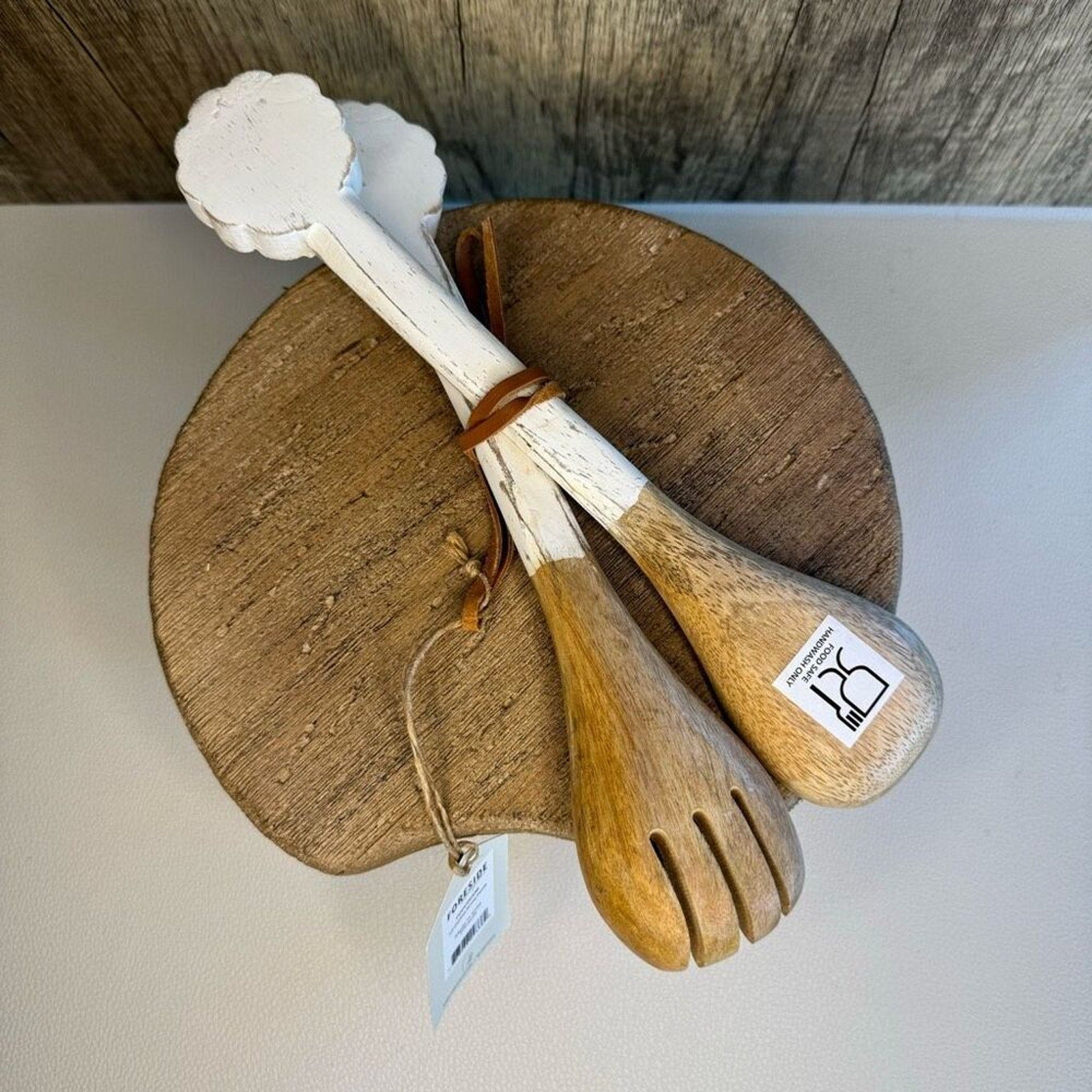 Wood Serving Spoons Flower Home Decor Kitchen FAST SHIP NEW