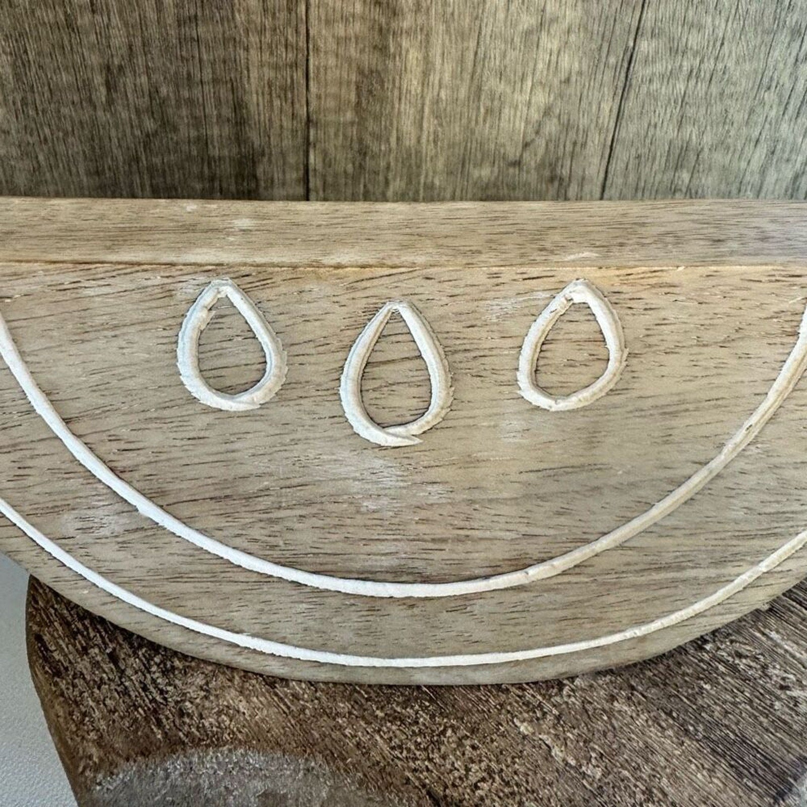 Rustic Wood Watermelon Fruit Summer Home Decor FAST SHIP NEW