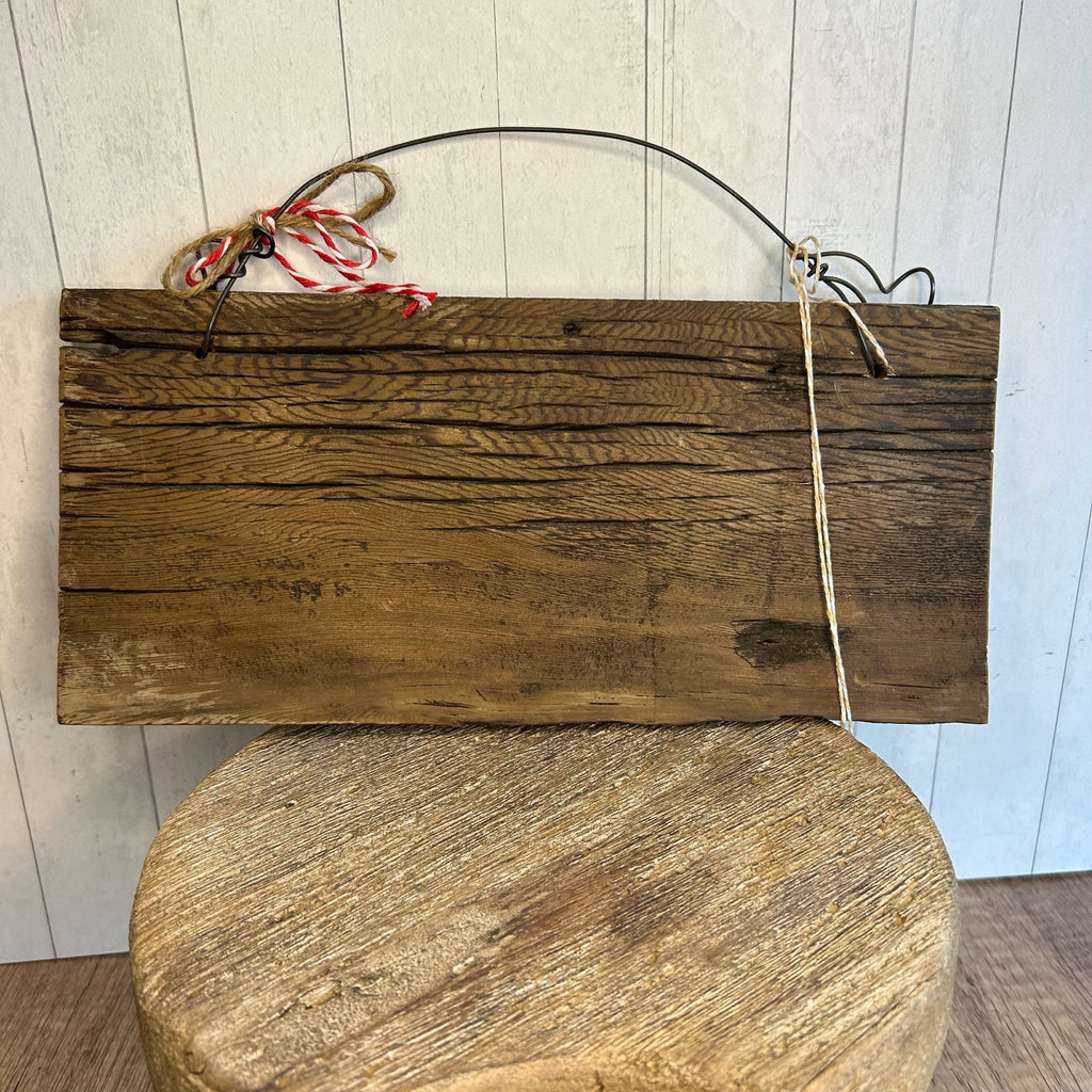 Christmas Holiday Art Wood Art Boho Home Decor NEW Gift Idea Artist Made Gift