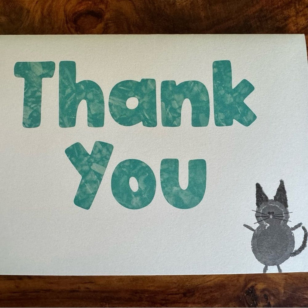 Thank You Cards Greeting Cards Blank Notes Gift for Cat Lover Friendship…