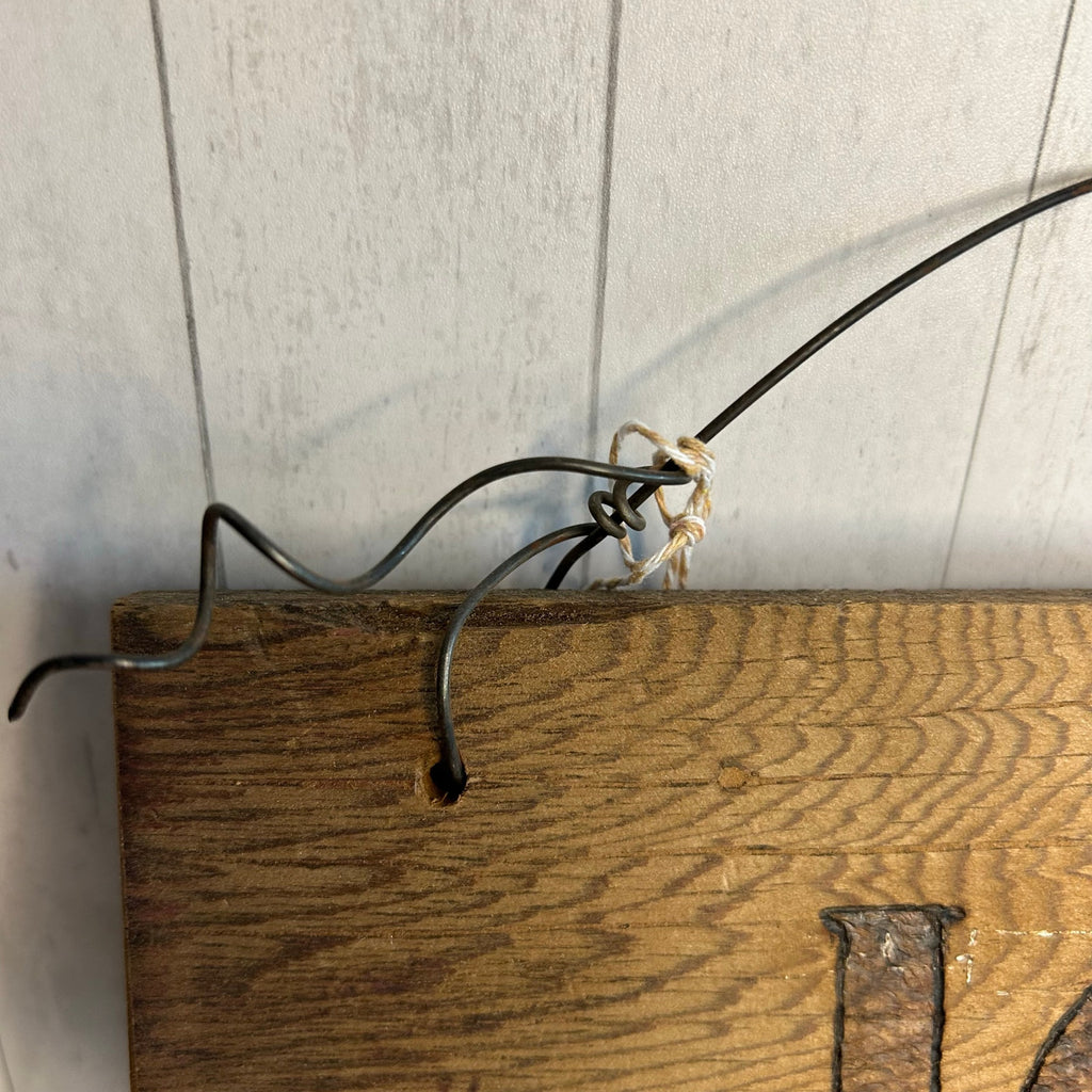 Christmas Holiday Art Wood Art Boho Home Decor NEW Gift Idea Artist Made Gift