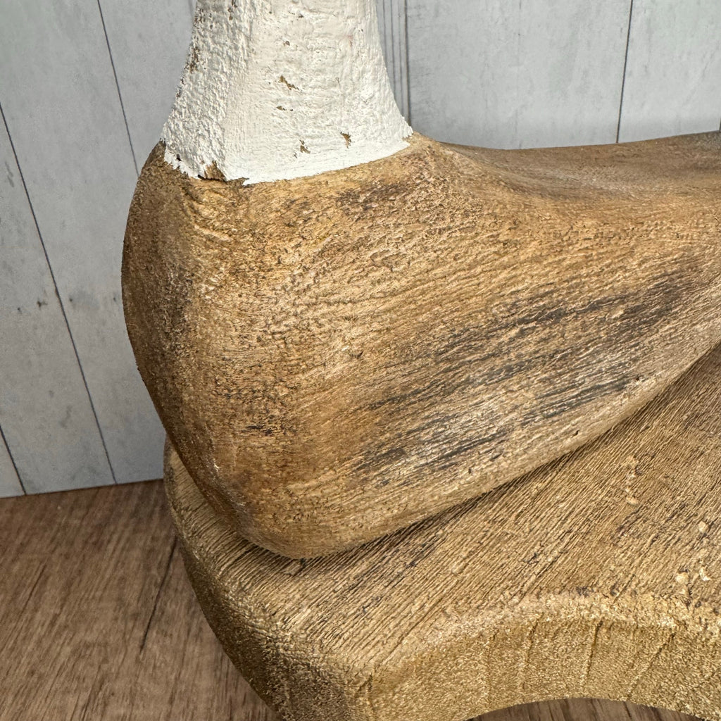 Wood Bird Sitter Sand Piper Home Decor Rustic Art Nature Lover Bird Lover NeW