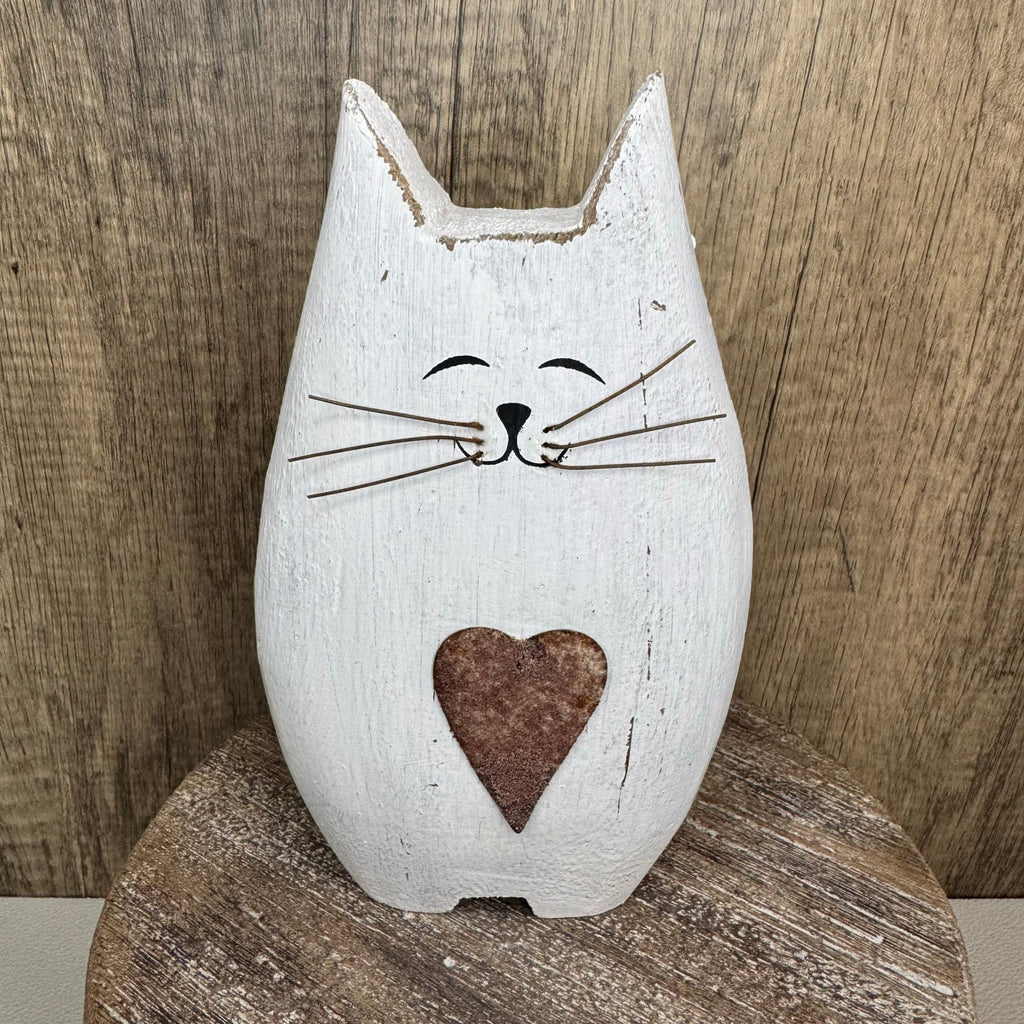 Rustic Cat Shelf Sitter Wood Love Home Decor Boho Home FAST SHIP