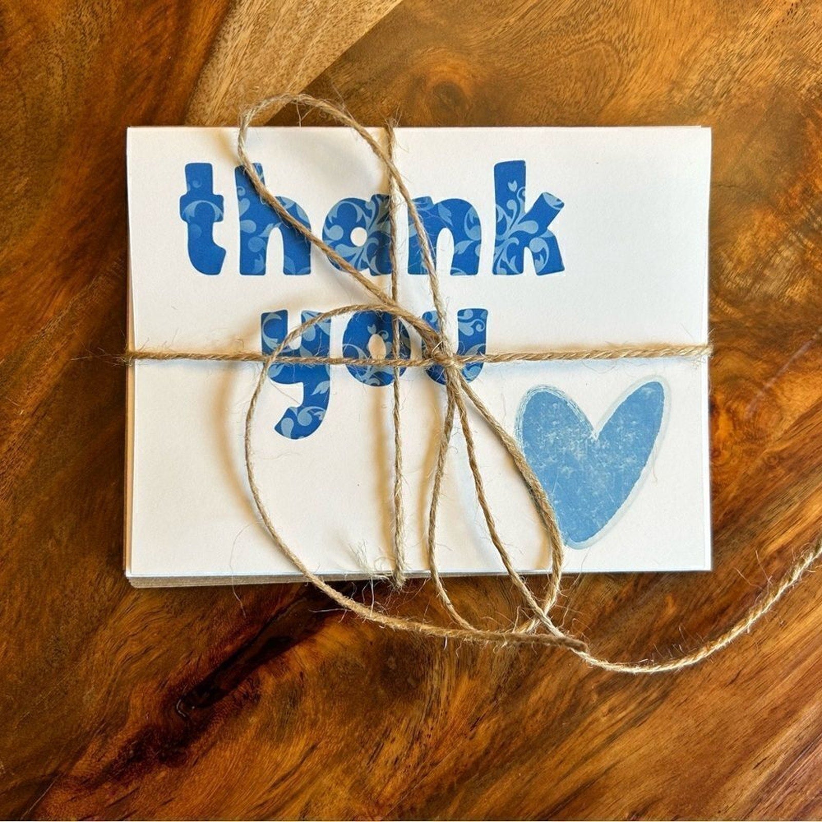 Greeting Cards Thank You Notes Gift For Her 6 w/Envelopes Custom Designed Art