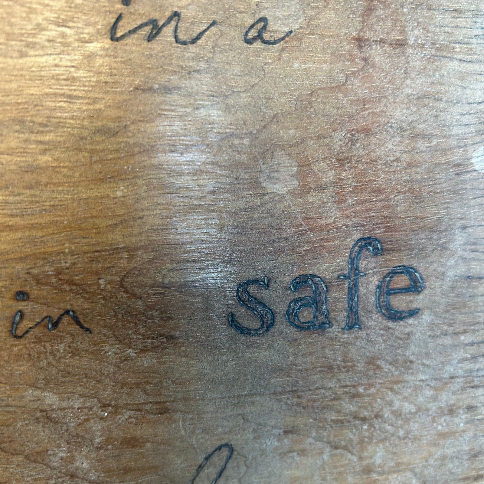 Wall Art Wood Art Boho Home Decor Artist Gift Encouragement Comfort NEW