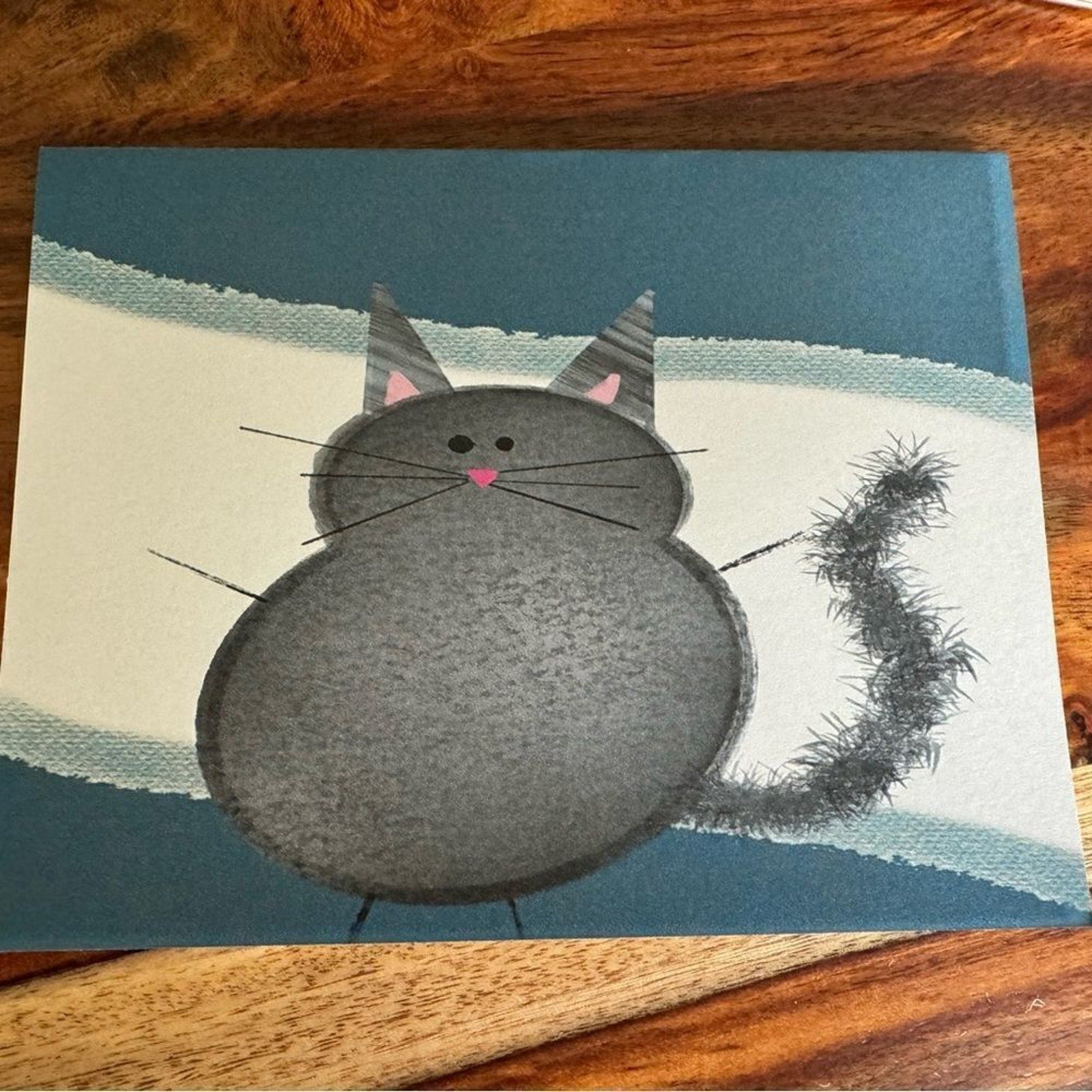 Greeting Cards Blank Notes for Cat Lovers Gift 6 w/Envelopes Custom …