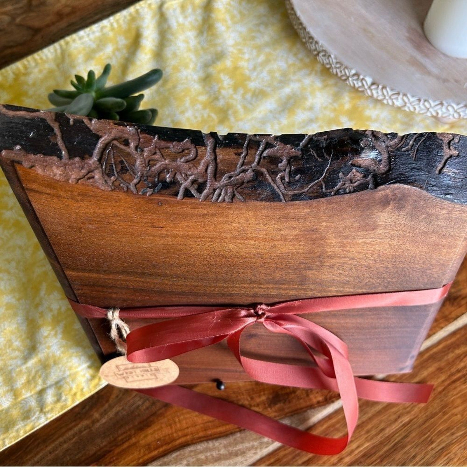 Custom Made Cutting Board Kitchen Wood Cutting Board Handmade Art for Home