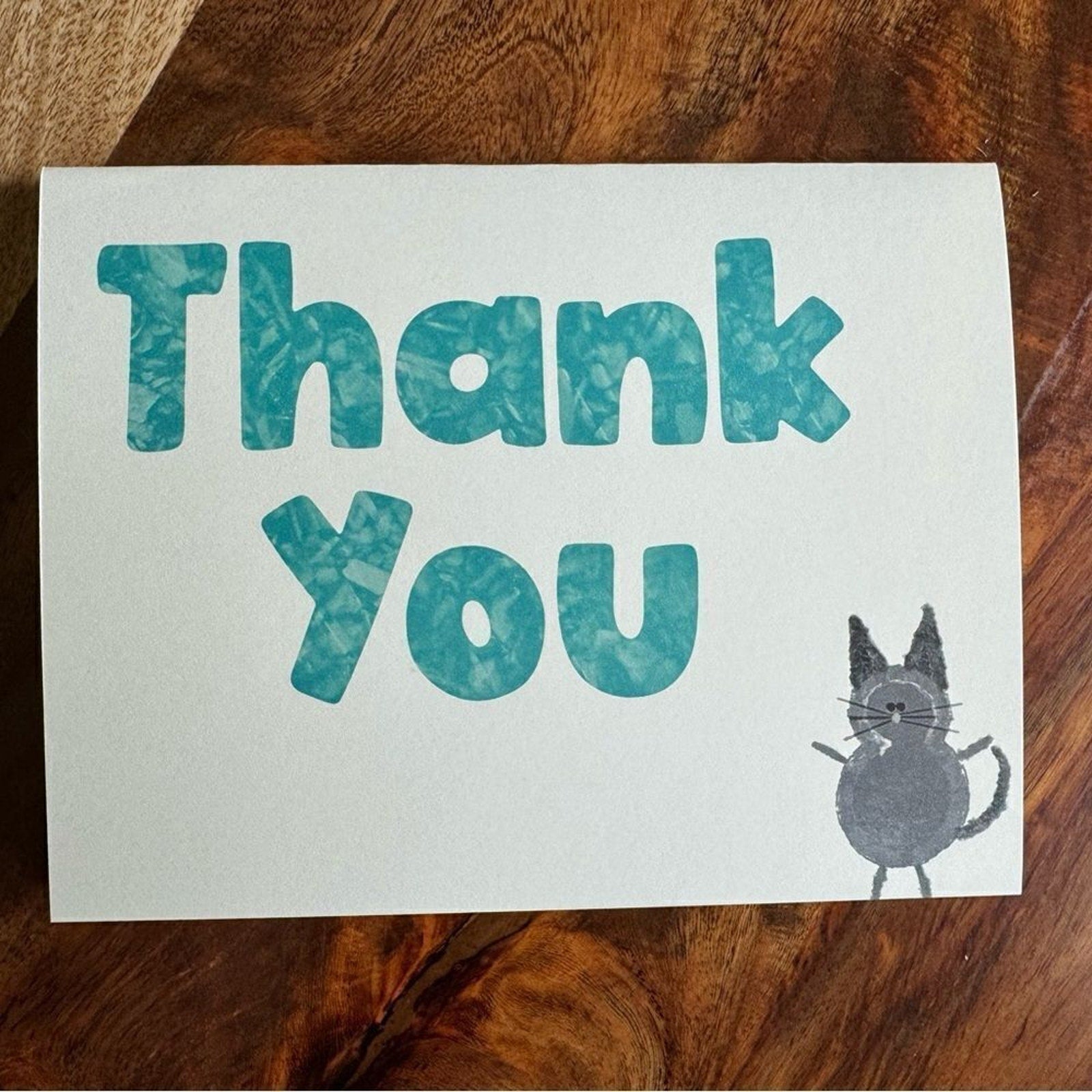 Thank You Cards Greeting Cards Blank Notes for Gift Friends Set of 6 & Envelopes