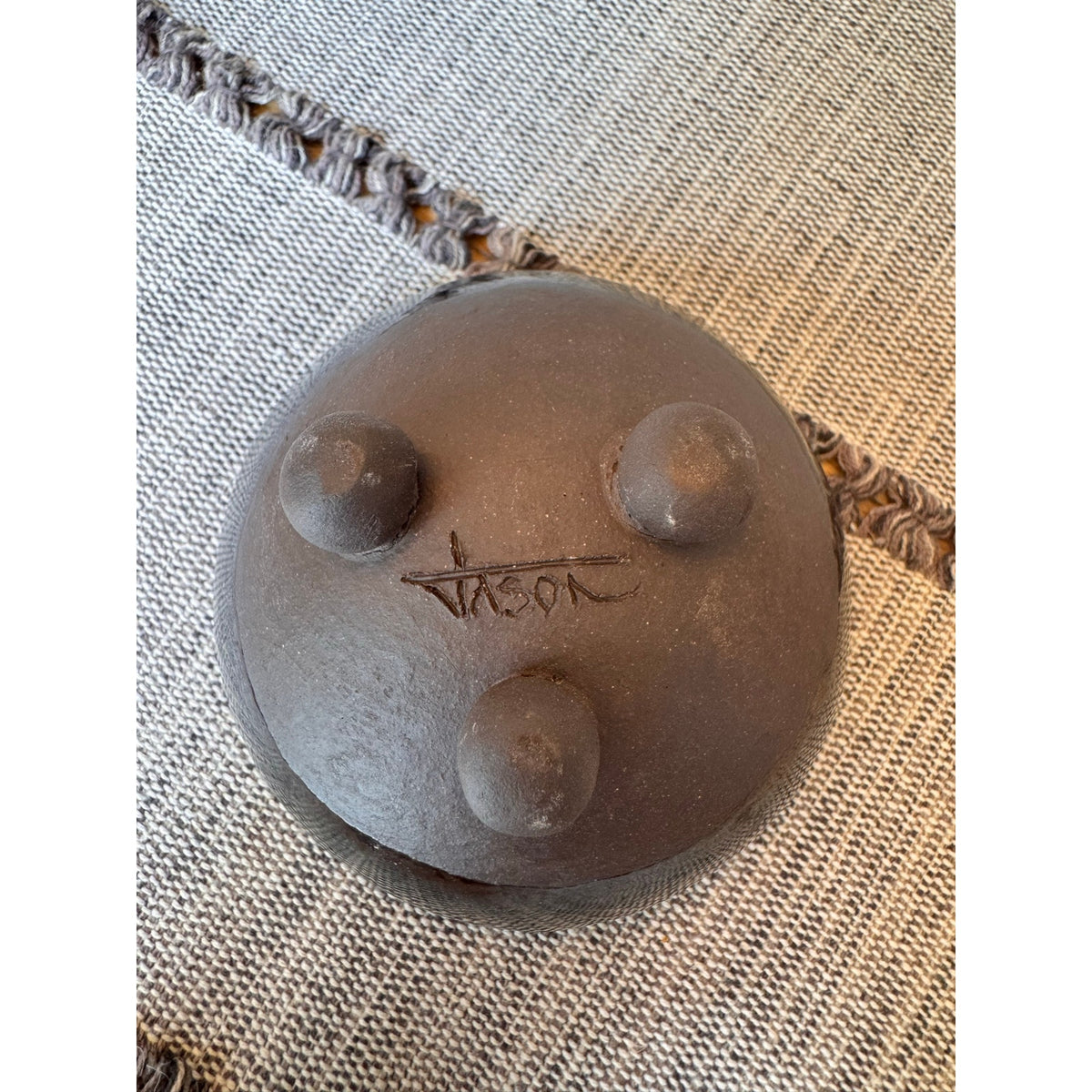 Rustic Jewelry Dish Pottery Bowl Salt Pepper Pinch Bowl Artisan Trinket Dish