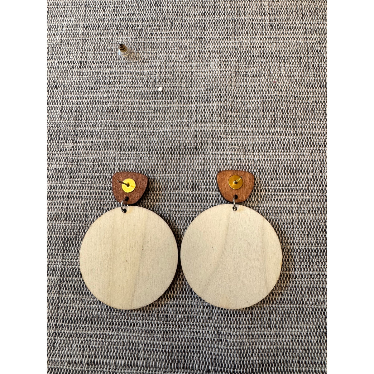 Wood Boho Earrings Daisy Earrings FREE SHIPPING West Hills Studio