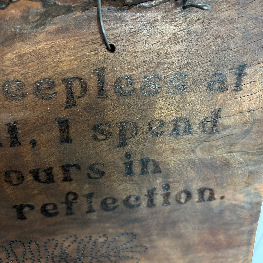 Wall Art Wood Art Boho Home Decor Artist Gift Encouragement Comfort NEW