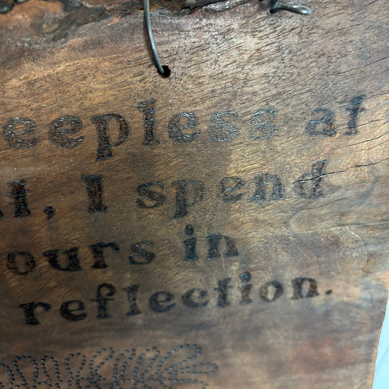 Wall Art Wood Art Boho Home Decor Artist Gift Encouragement Comfort NEW