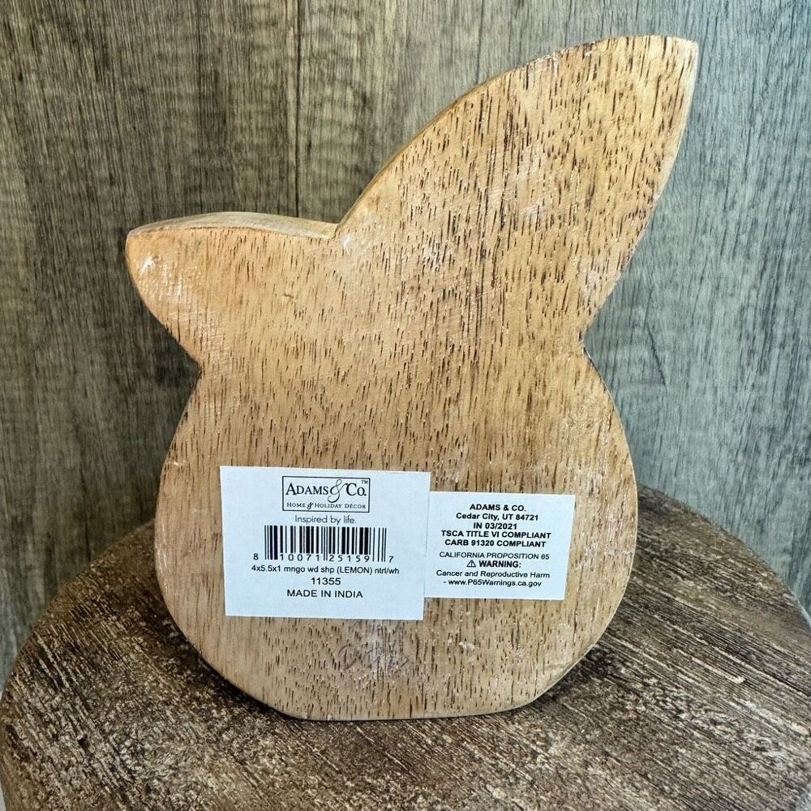 Rustic Wood Lemon Summer Home Decor FAST SHIP NEW