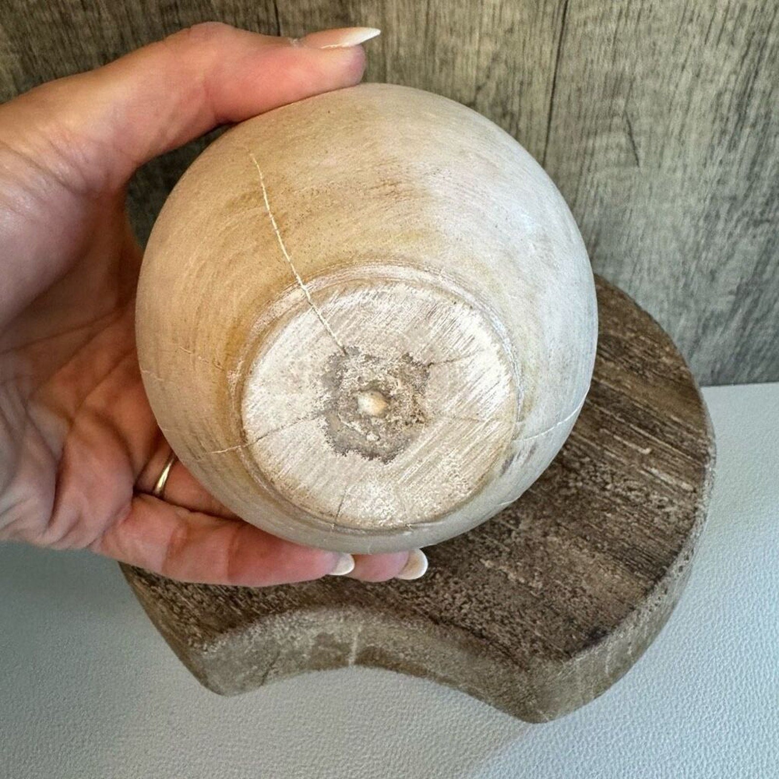 Rustic Wood Apple Home Decor FAST SHIP NEW