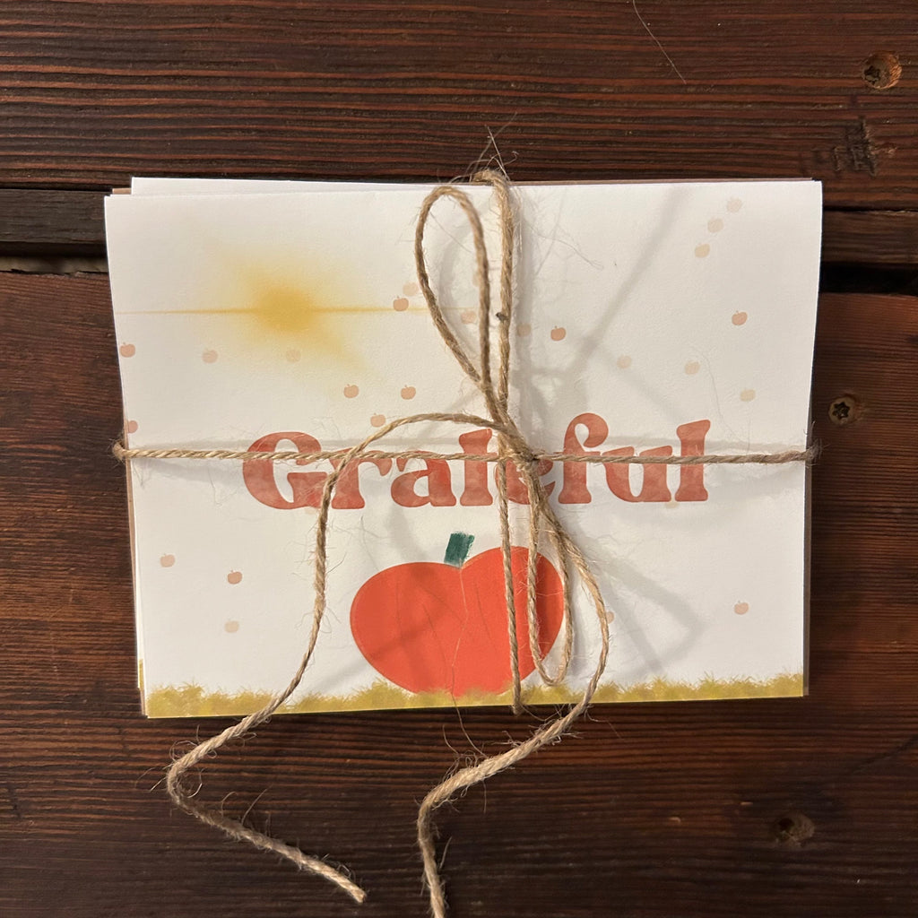 Grateful Greeting Cards Fall Autumn Cards Tablescape Ideas for Thanksgiving image 1
