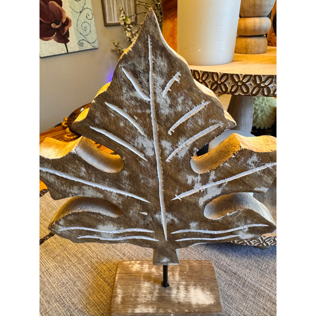 Wood Bird Maple Leaf Set of 3 Maple Leaf Sand Piper Duck Home Decor Rustic Home