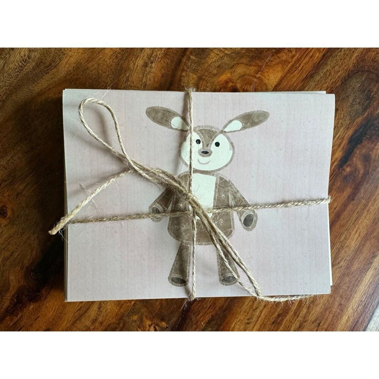 Blank Cards Set of 6 w/Envelopes Greeting Cards for Friends Handmade Art