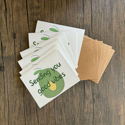 Blank Greeting Cards Fall Autumn Custom Art Cards Tablescape Avocado Gifts