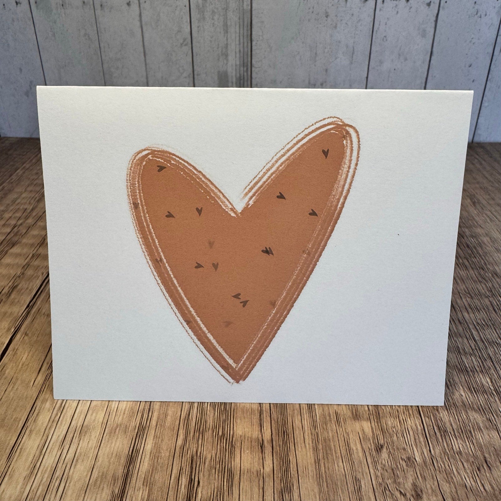 Greeting Cards Blank Notes Thank You Cards Pink Hearts 6 w/Envelopes NEW!