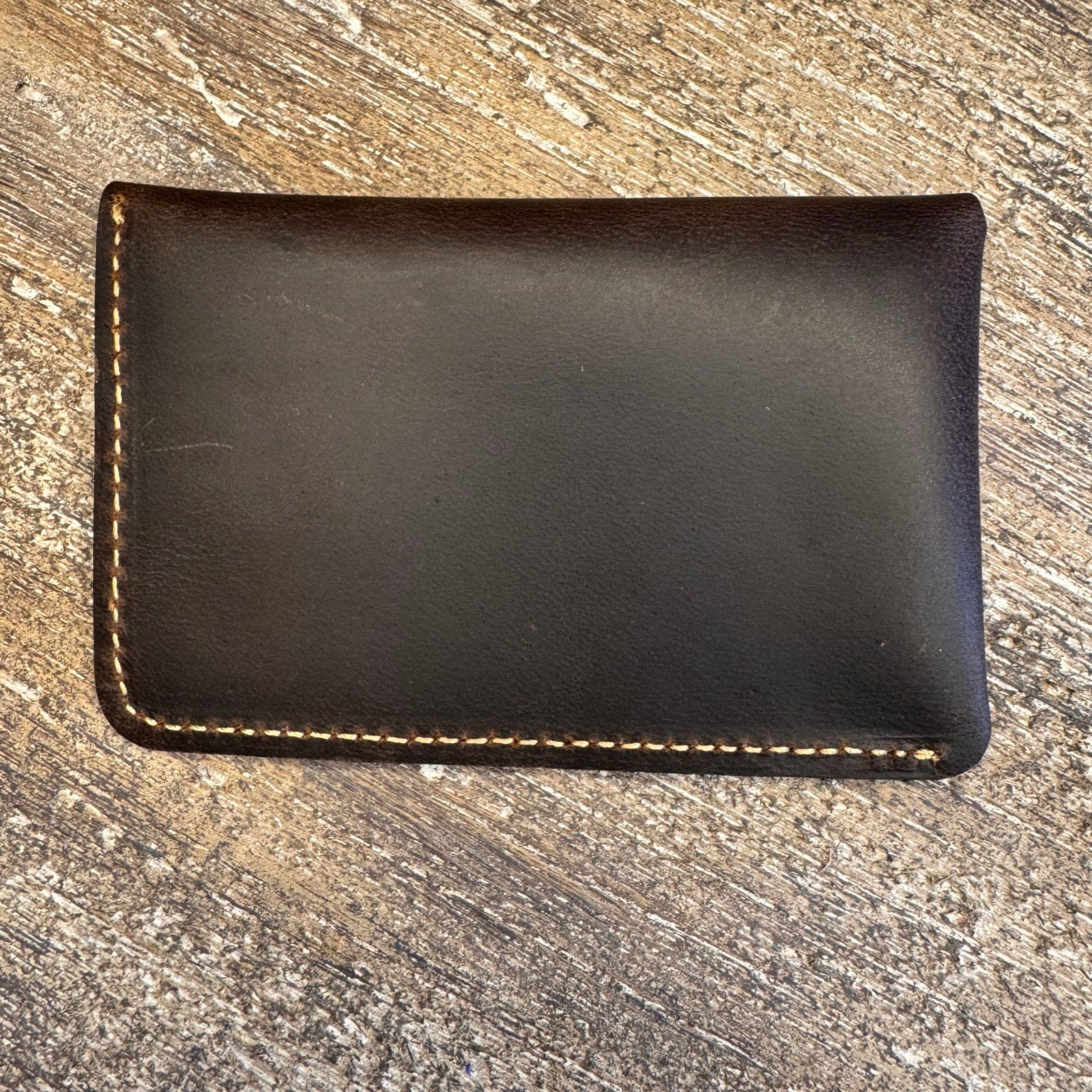 Genuine Leather Wallet  NEUTRAL BROWN Credit Card Holder Wallet NEW FAST SHIP