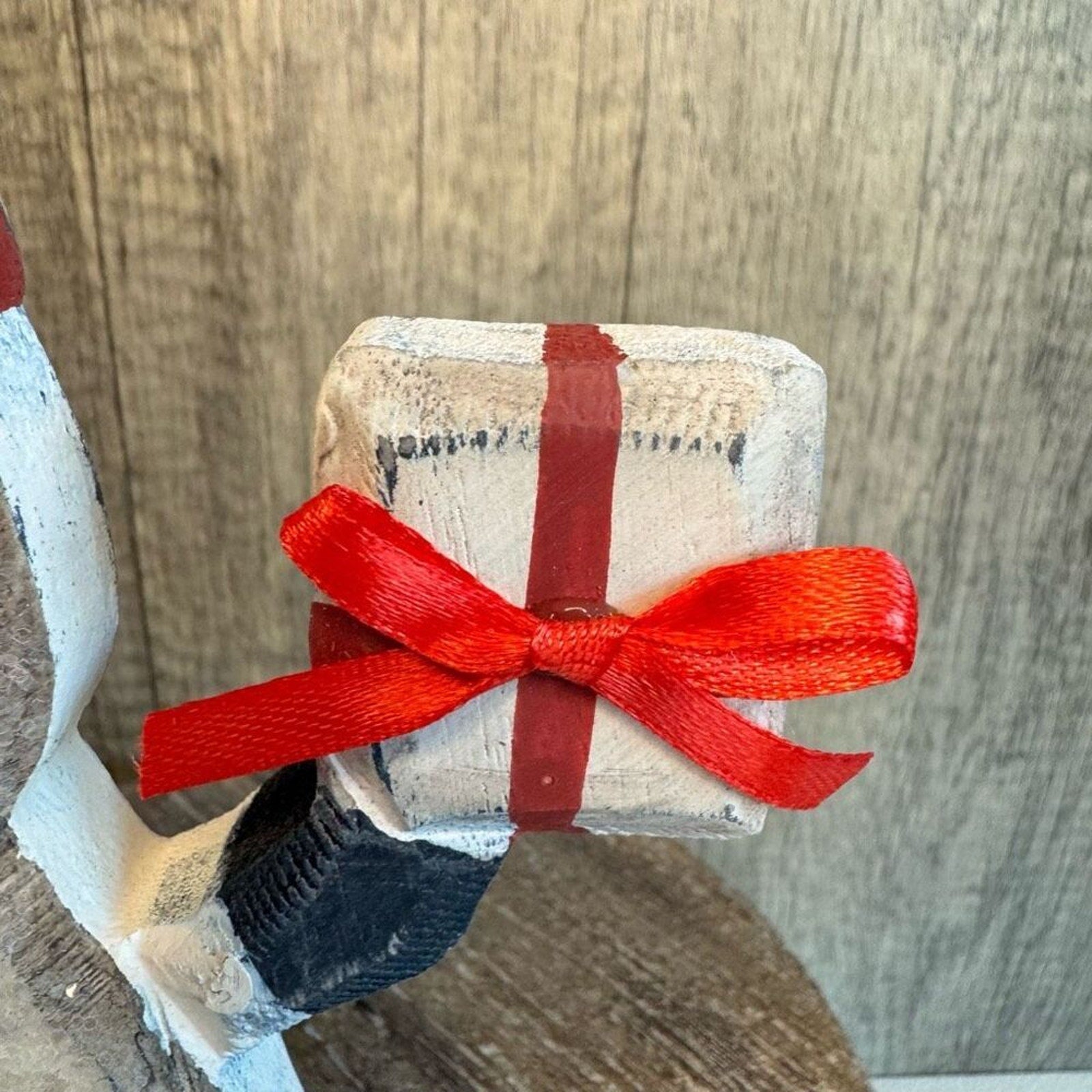 Rustic Snowman Wooden Christmas Holiday Decor  FAST SHIP NEW