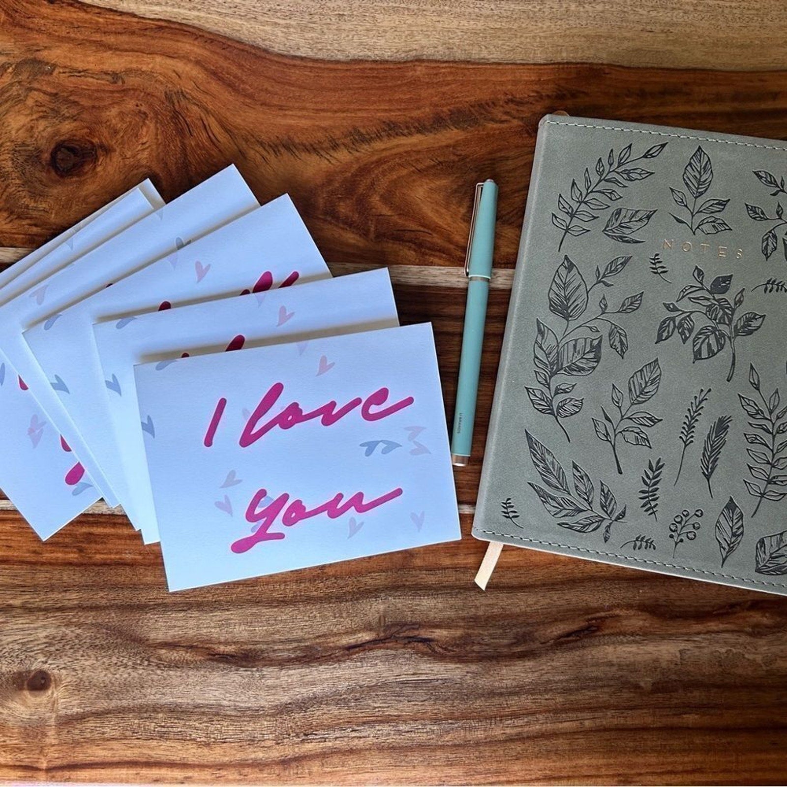 Greeting Cards Blank Cards for Friends Love Notes Love Gift Set of 6 w Envelopes