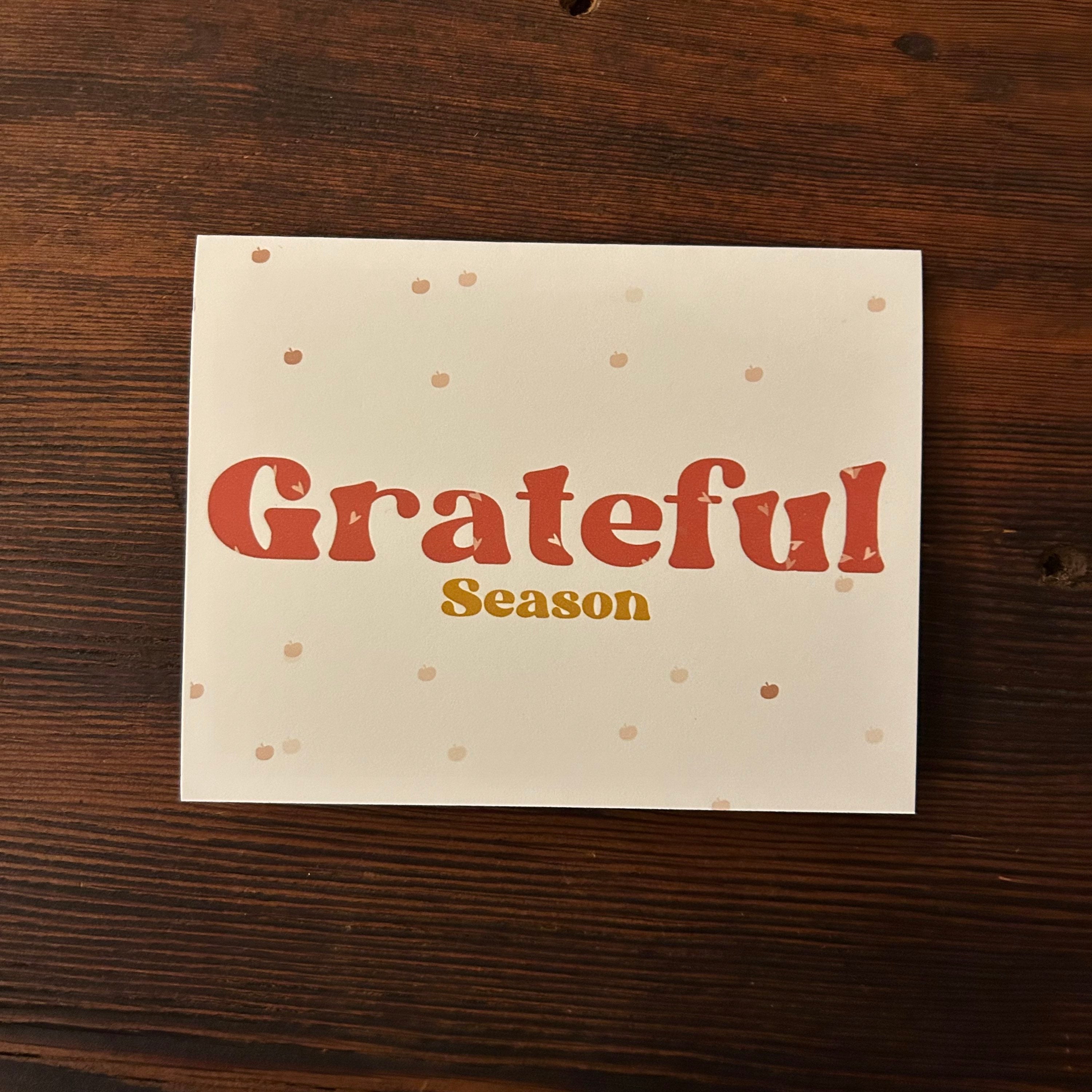 Grateful Greeting Cards Fall Autumn Cards Tablescape Ideas for Thanksgiving image 2