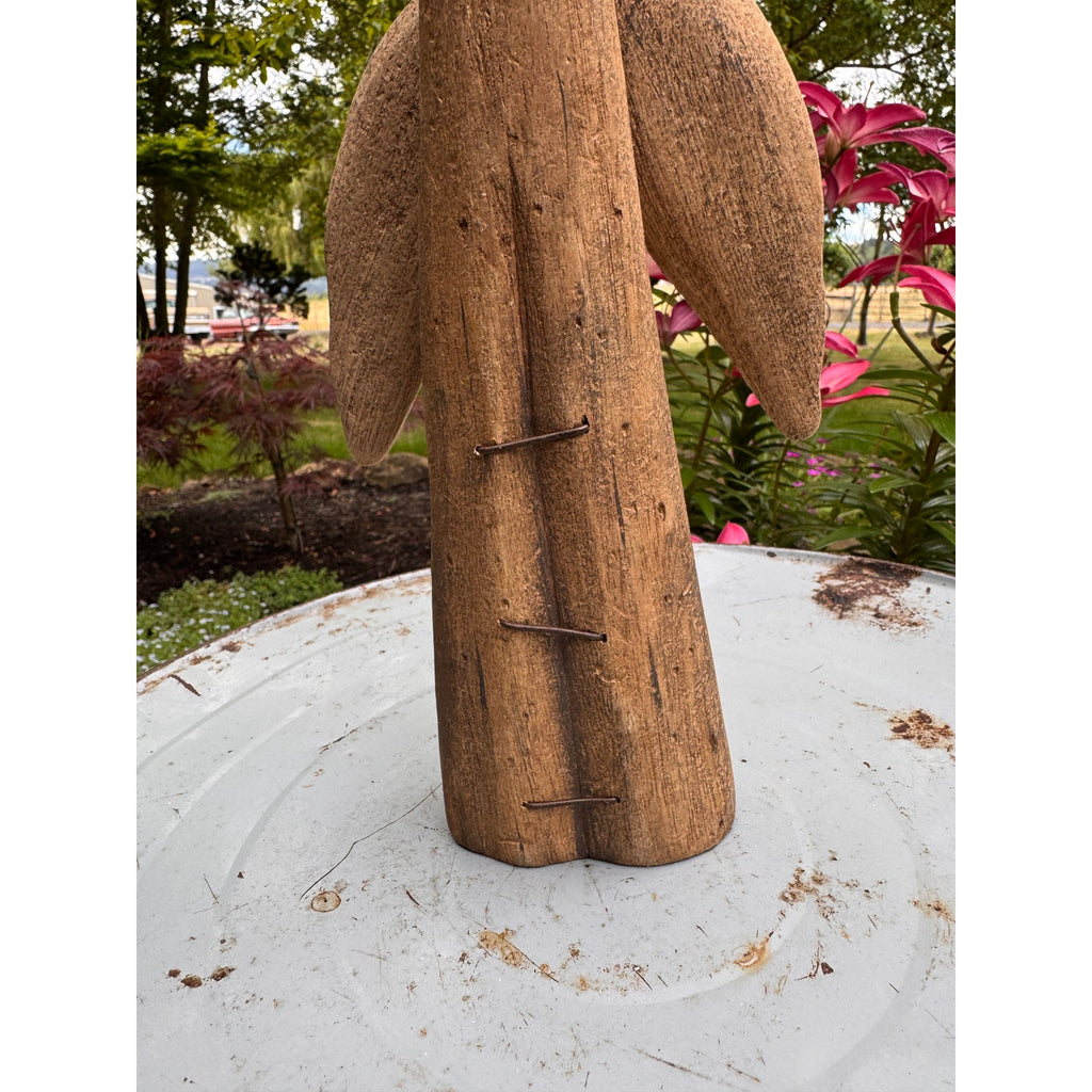 Rustic Wood Angel Home Decor 11 inch Wood Angel Sitter Angels Christian