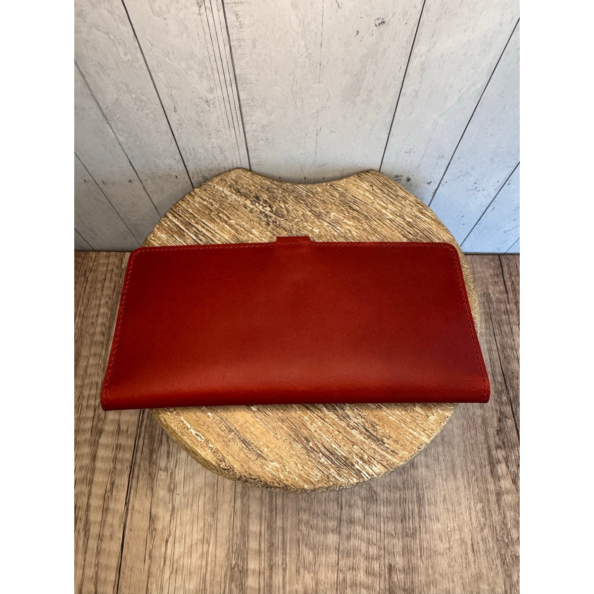 Genuine Leather Wallet RANGOON RED  Leather REAL LEATHER Wallet NEW FAST SHIP
