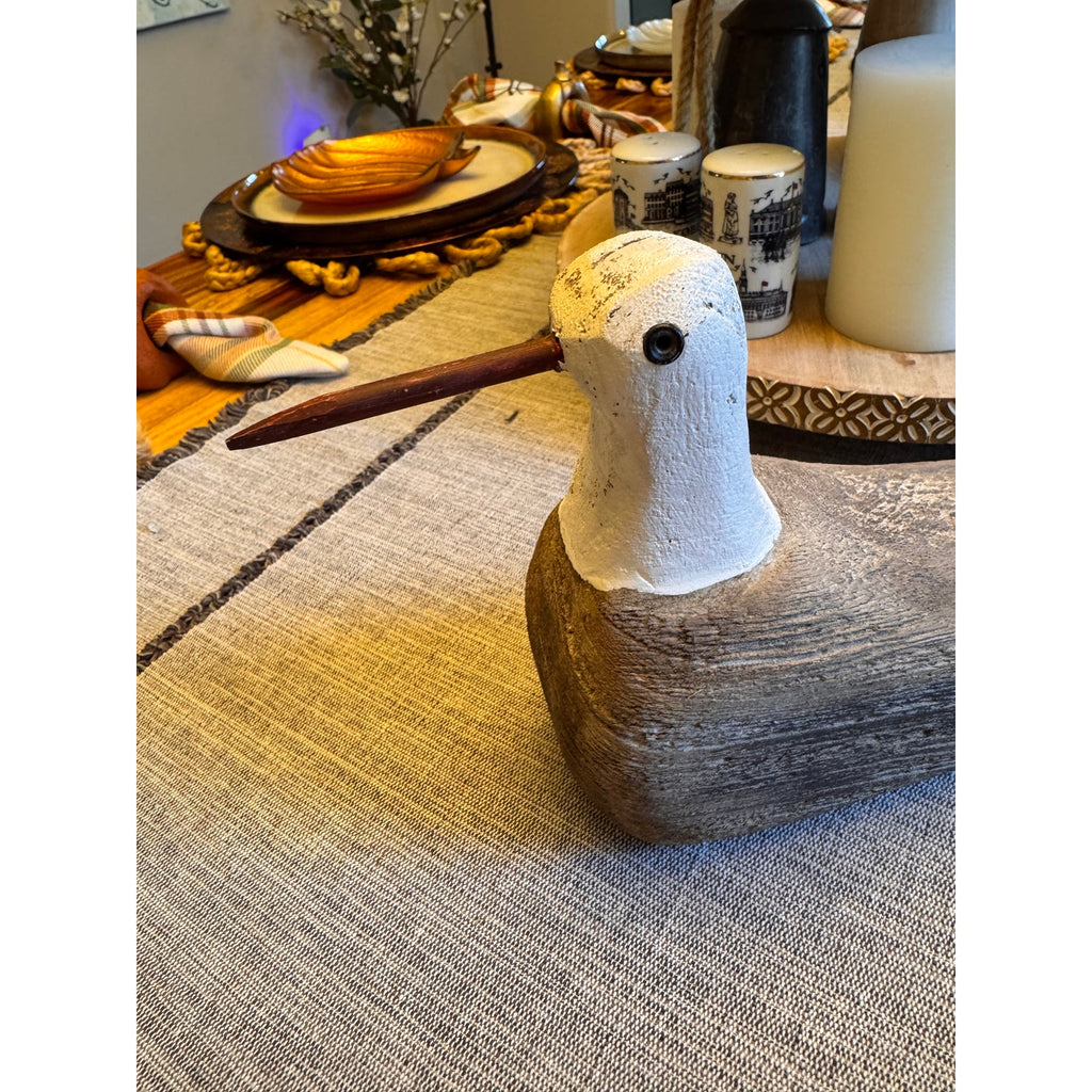 Wood Bird Maple Leaf Set of 3 Maple Leaf Sand Piper Duck Home Decor Rustic Home