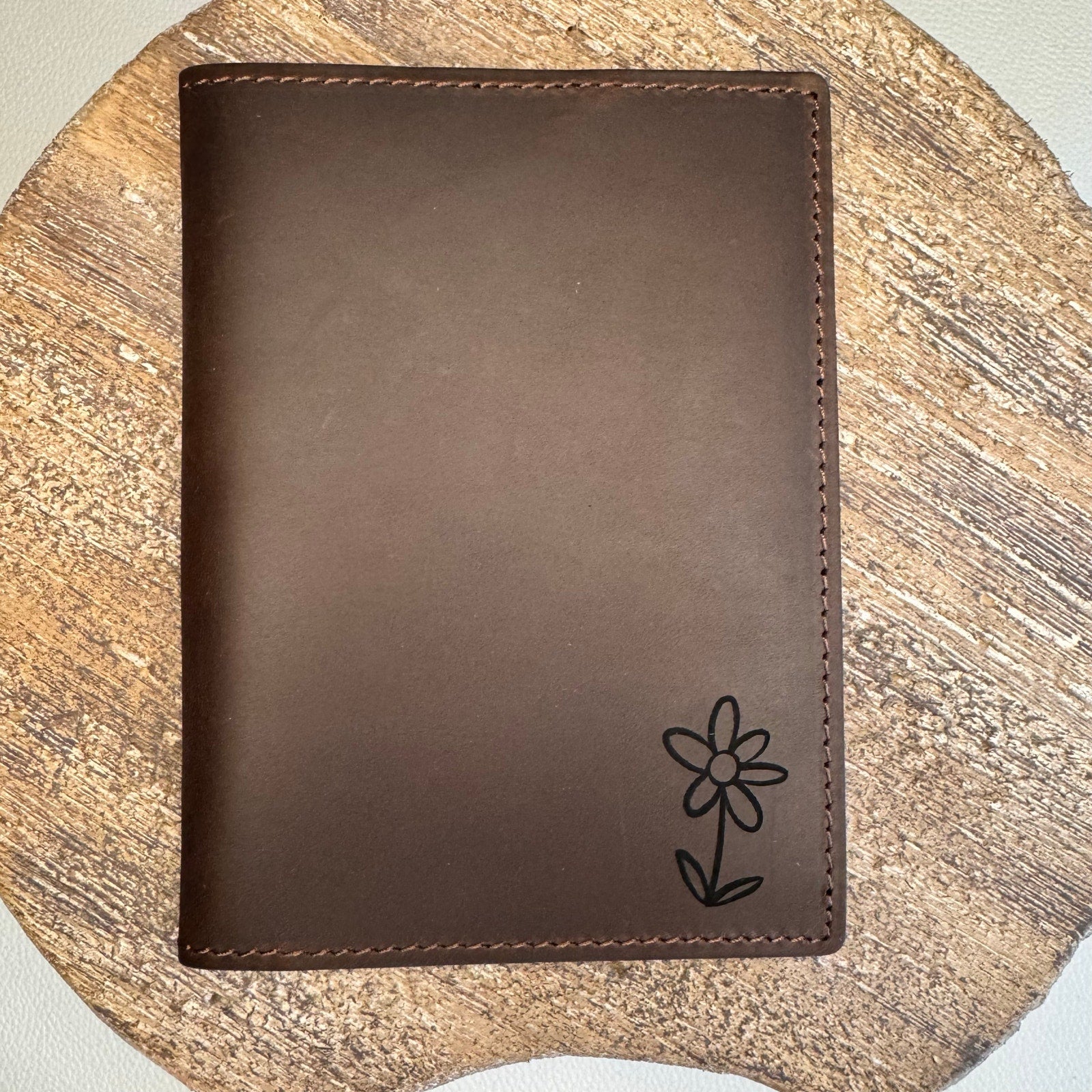 Genuine Leather Passport Holder BROWN NEUTRAL Passport Wallet NEW FAST SHIP