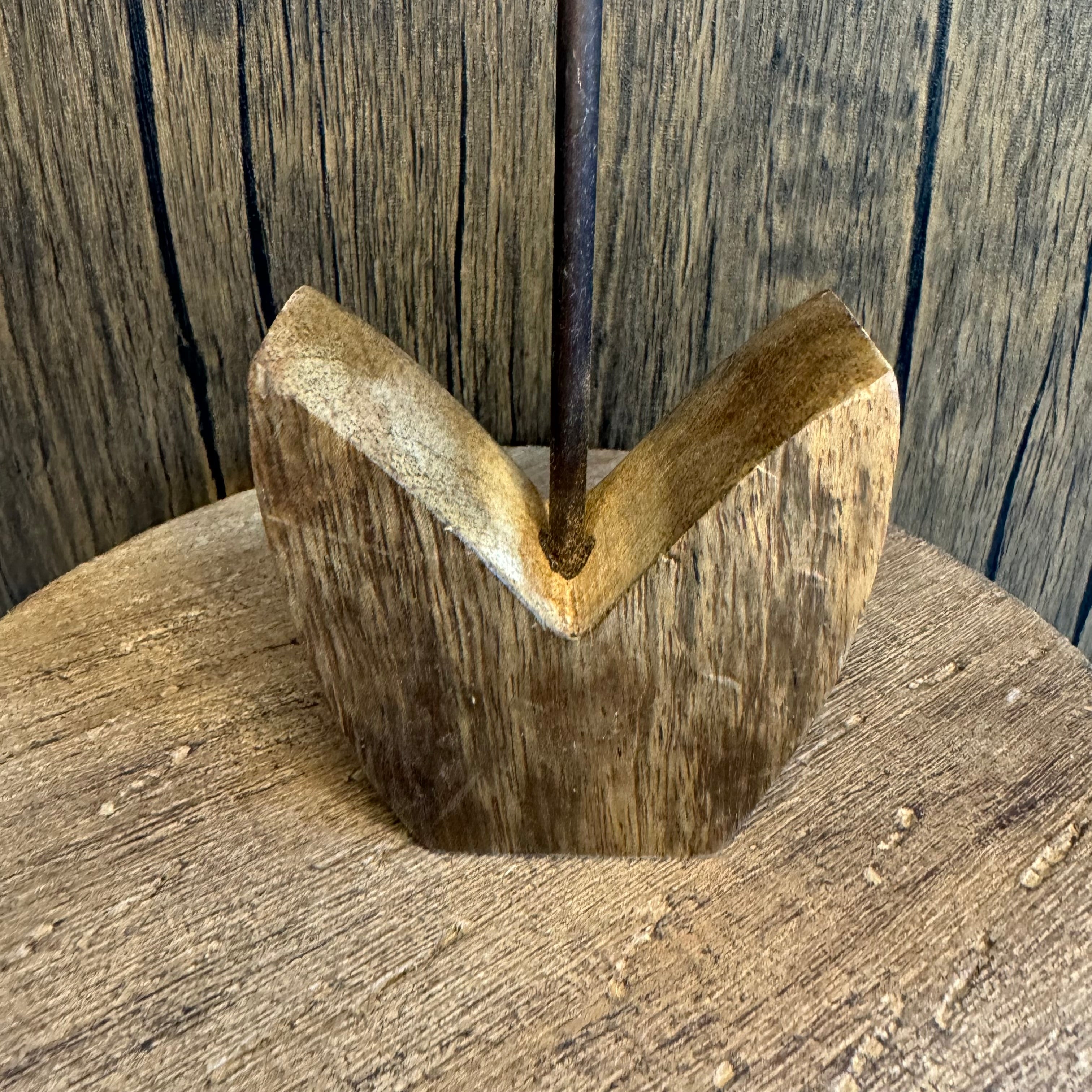 Mango Wood Tulip Home Decor Spring Boho Decoration Flower Sitter